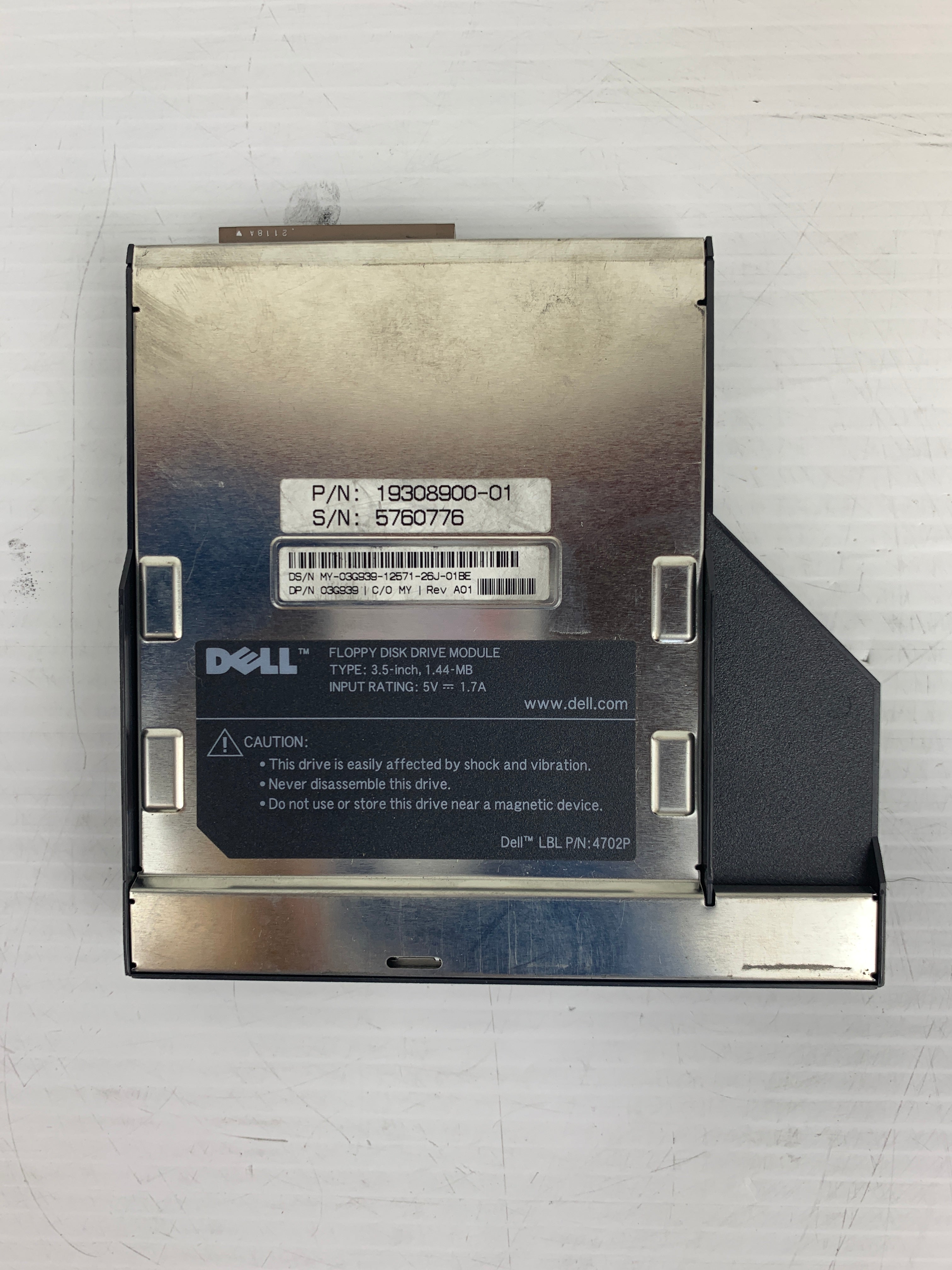 Dell 3.5" Floppy Disk Drive Module 4702P