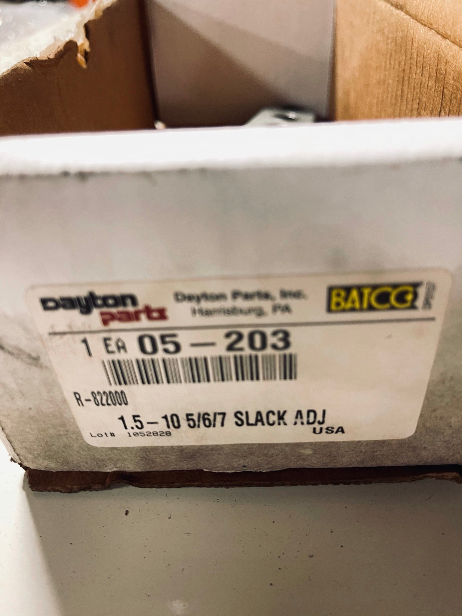 Slack Adjuster 05-203 1.5 - 10 5/6/7 R-822000 T-130 T200