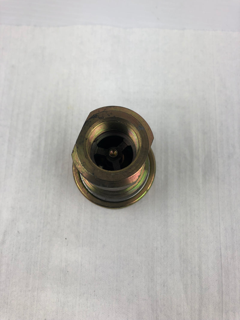 Hansen Coupling Division 6-HKP Brass Hydraulic Coupler