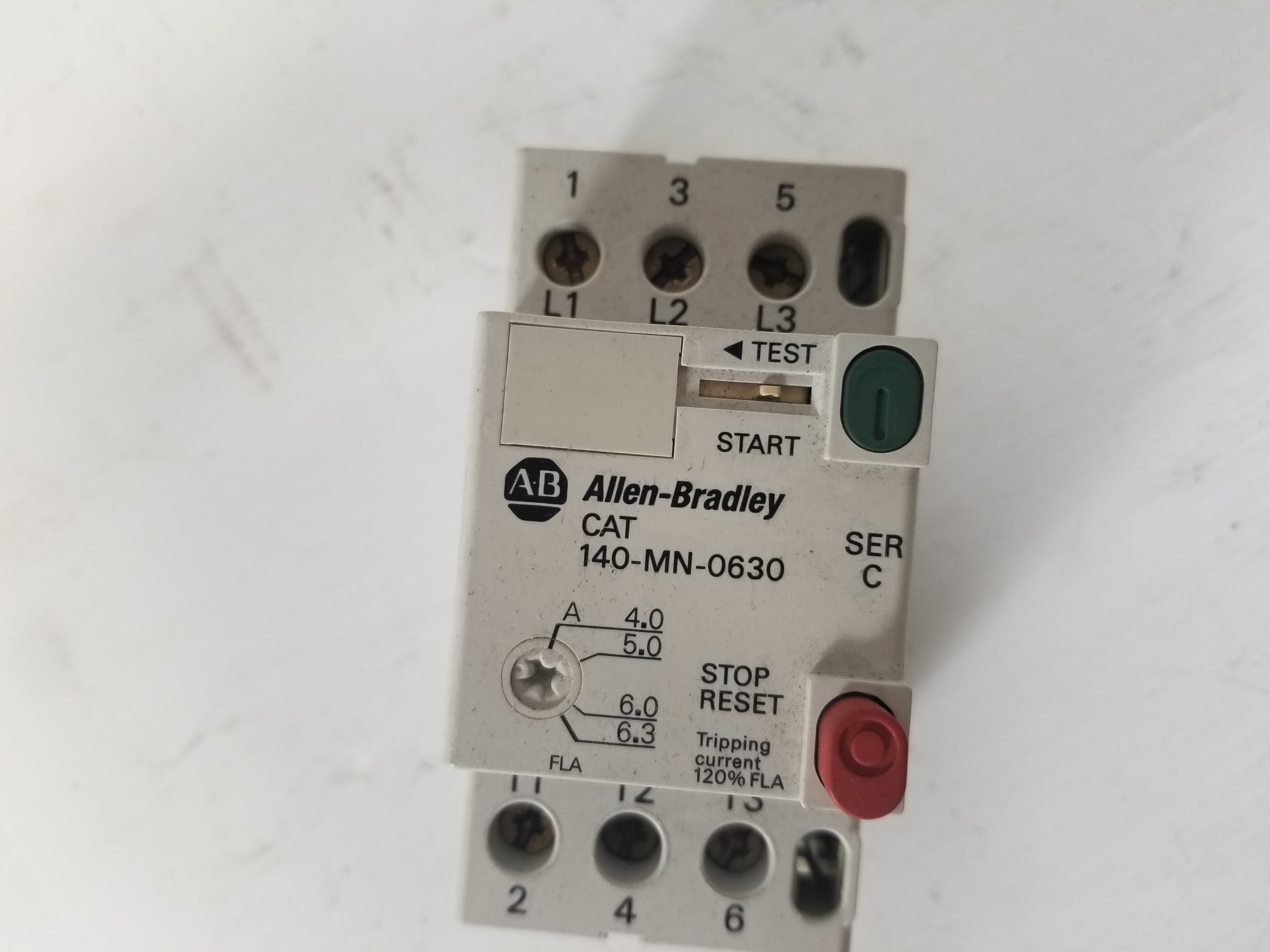 Allen-Bradley 140-MN-0630 Manual Motor Starter