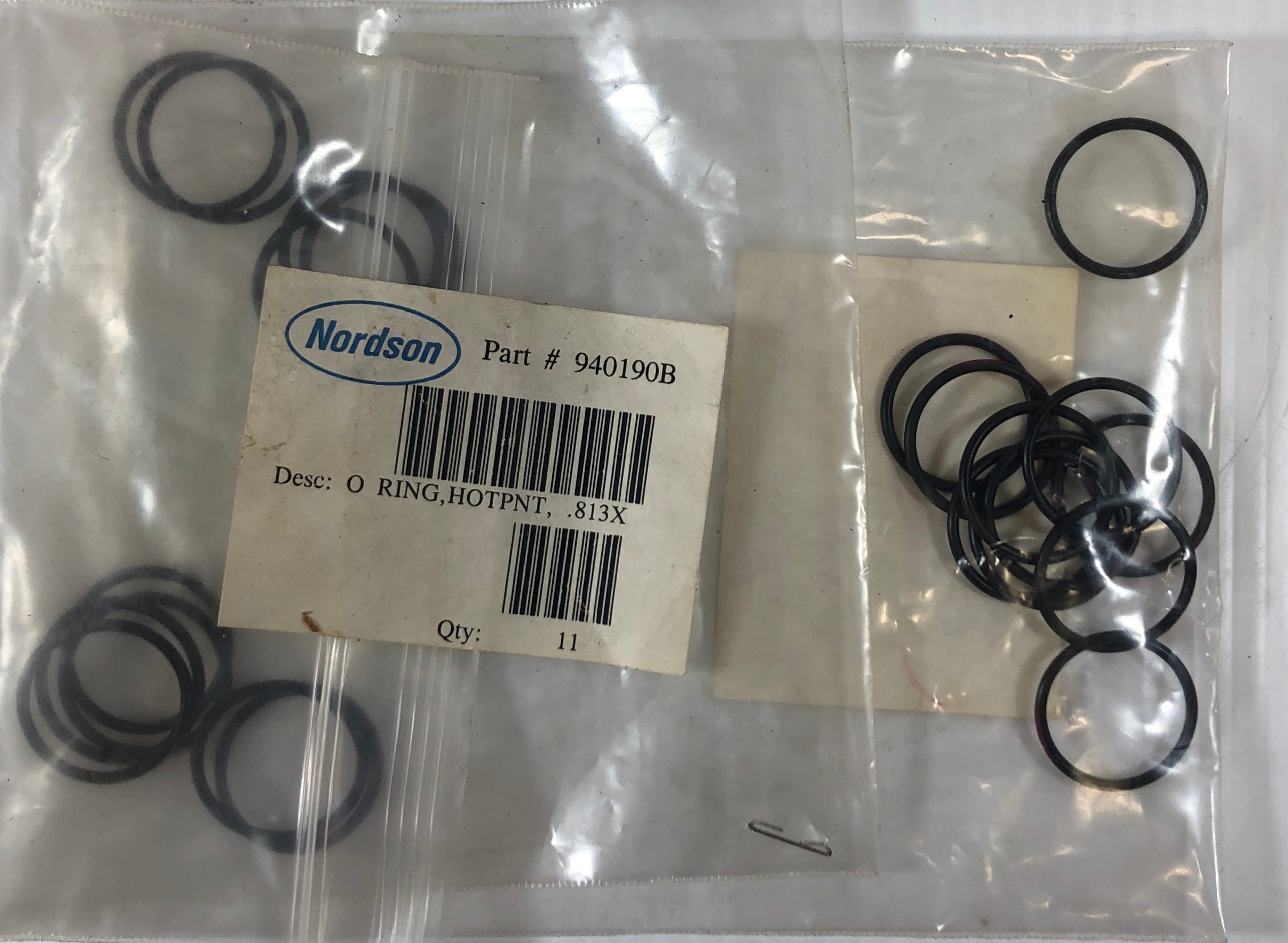 Nordson O-ring 940190B Lot of 22