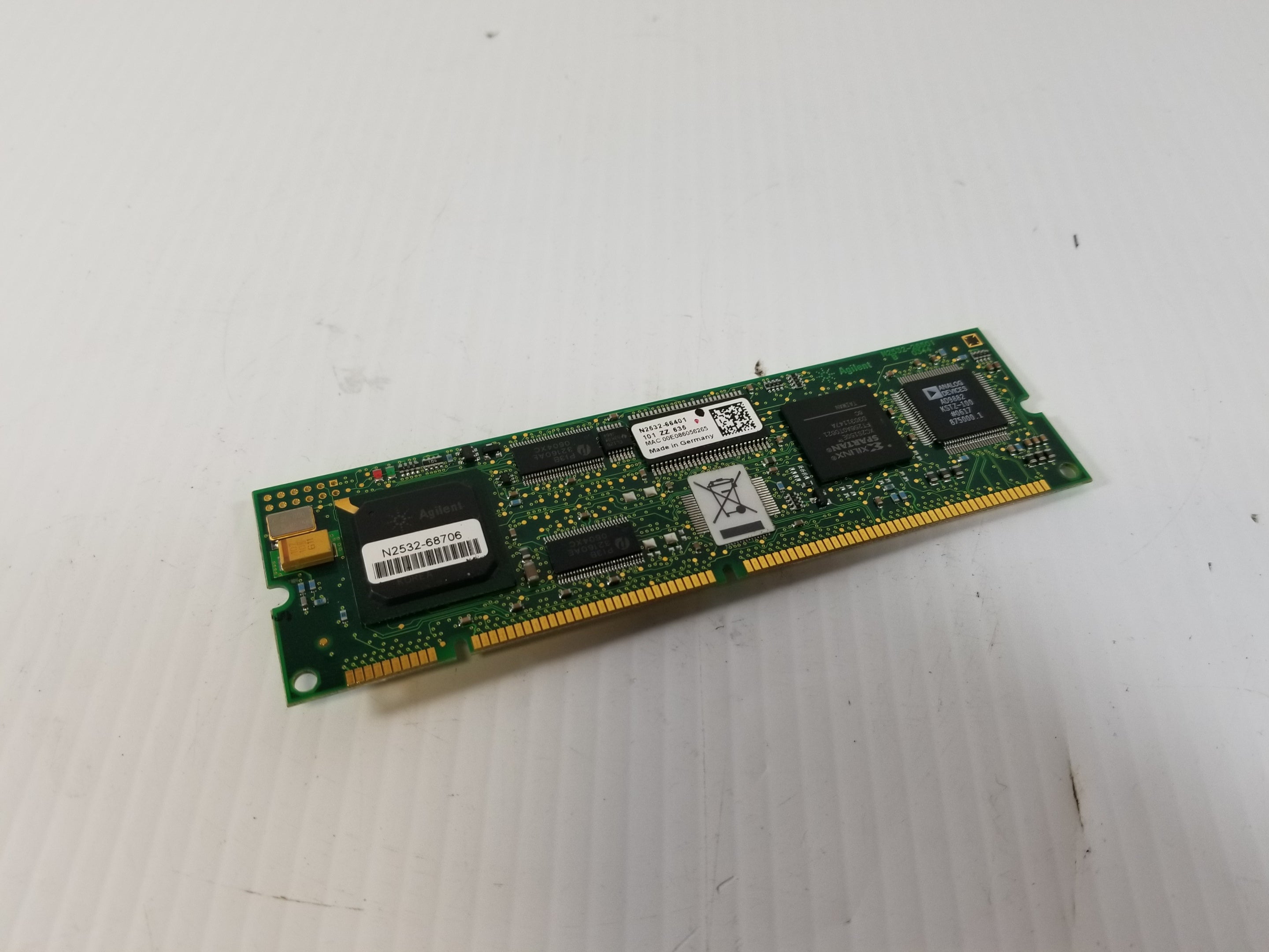 Agilent N2532-26501 Cache Memory Adapter Remote View