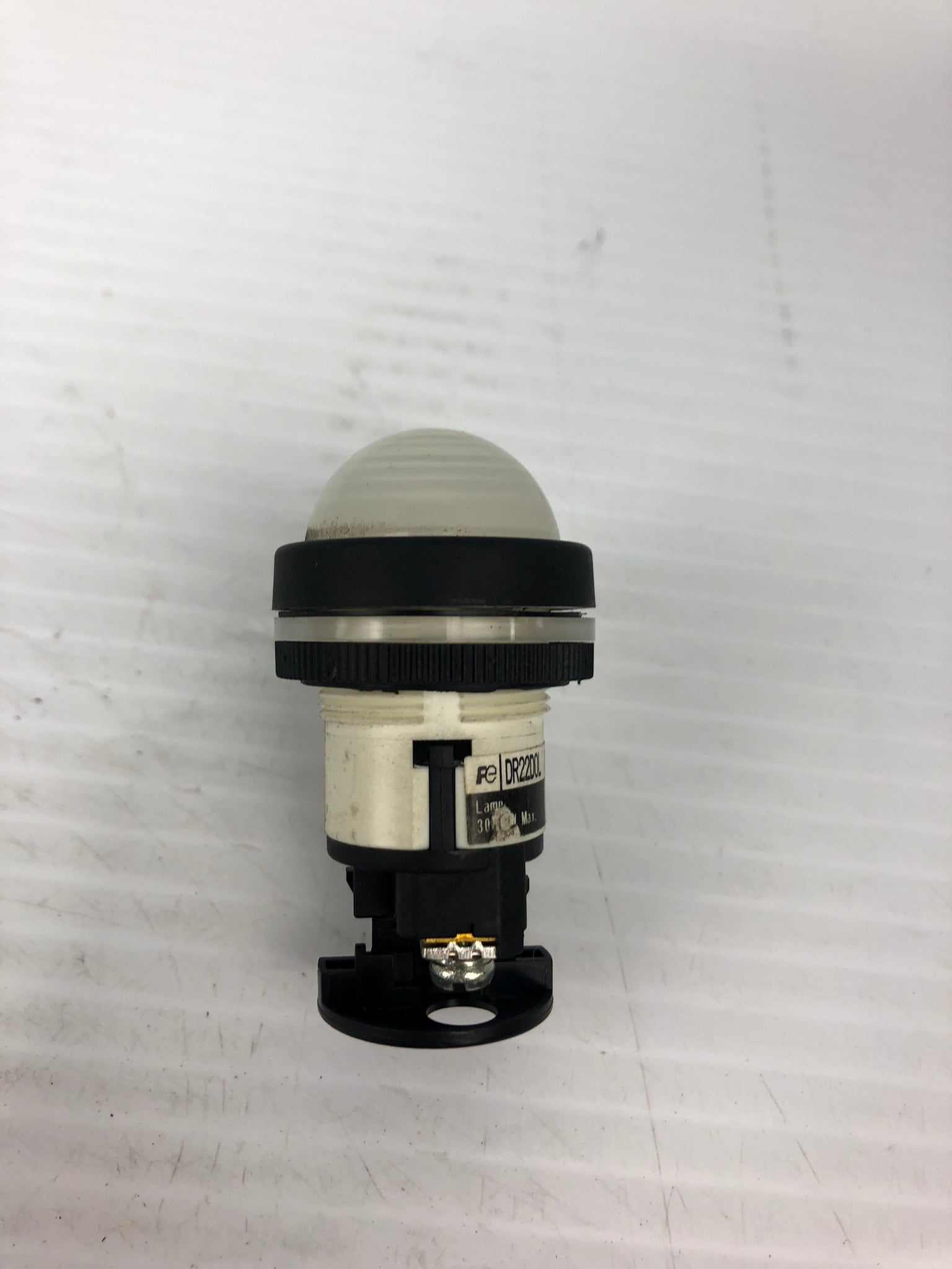 Fuji Electric DR22D0L White/Clear Indicator Light 30V 1W Max