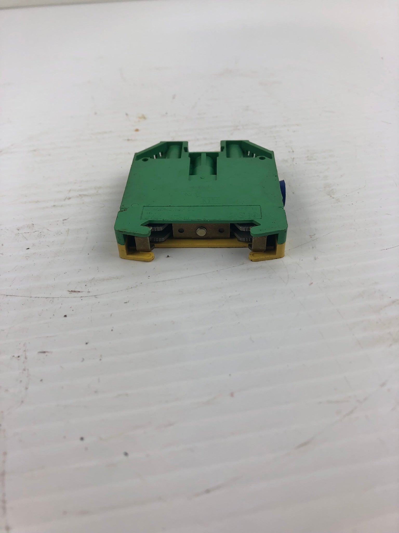 Weidmuller WPE 16 Green Yellow Terminal Block WPE16