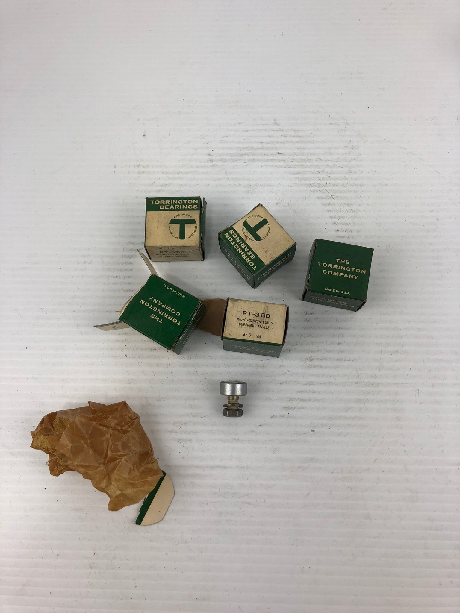The Torrington Company RT-3BD Bearing - Lot of 5