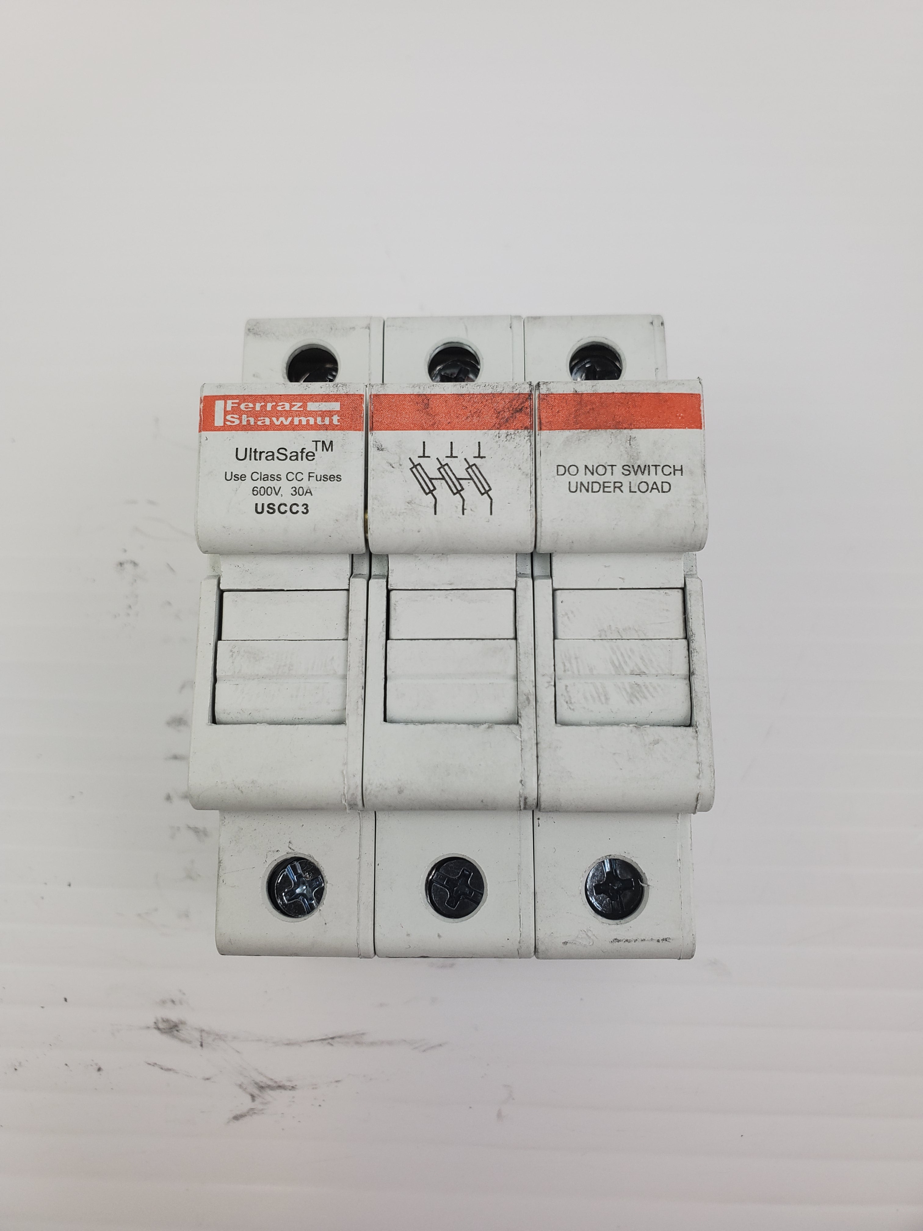 Mersen/Ferraz Shawmut Uscc3 Fuse Block 30A M217522
