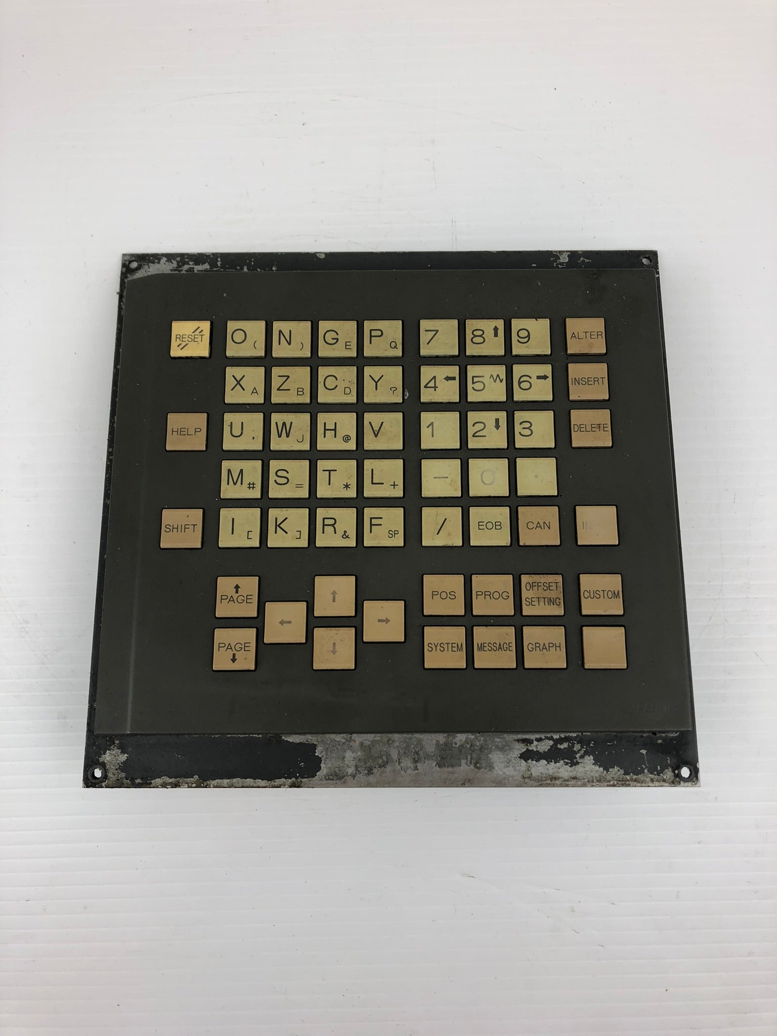 Fanuc A02B-0236-C125 MDI Unit Operator Keypad N01989 1998-12