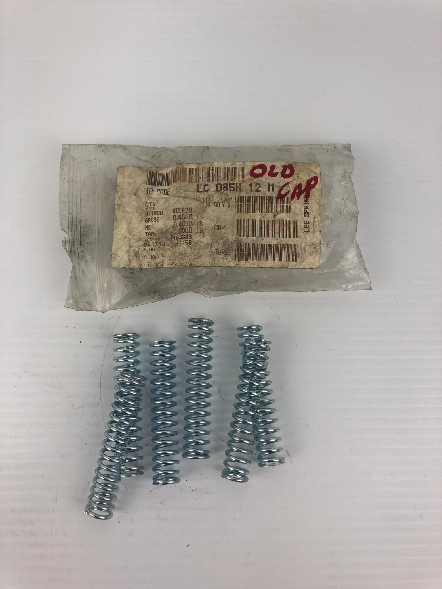 Lee Spring LC-085H-12M Compression Springs - Bag of 6