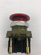 Allen-Bradley 800T-D Series T Red Push Button