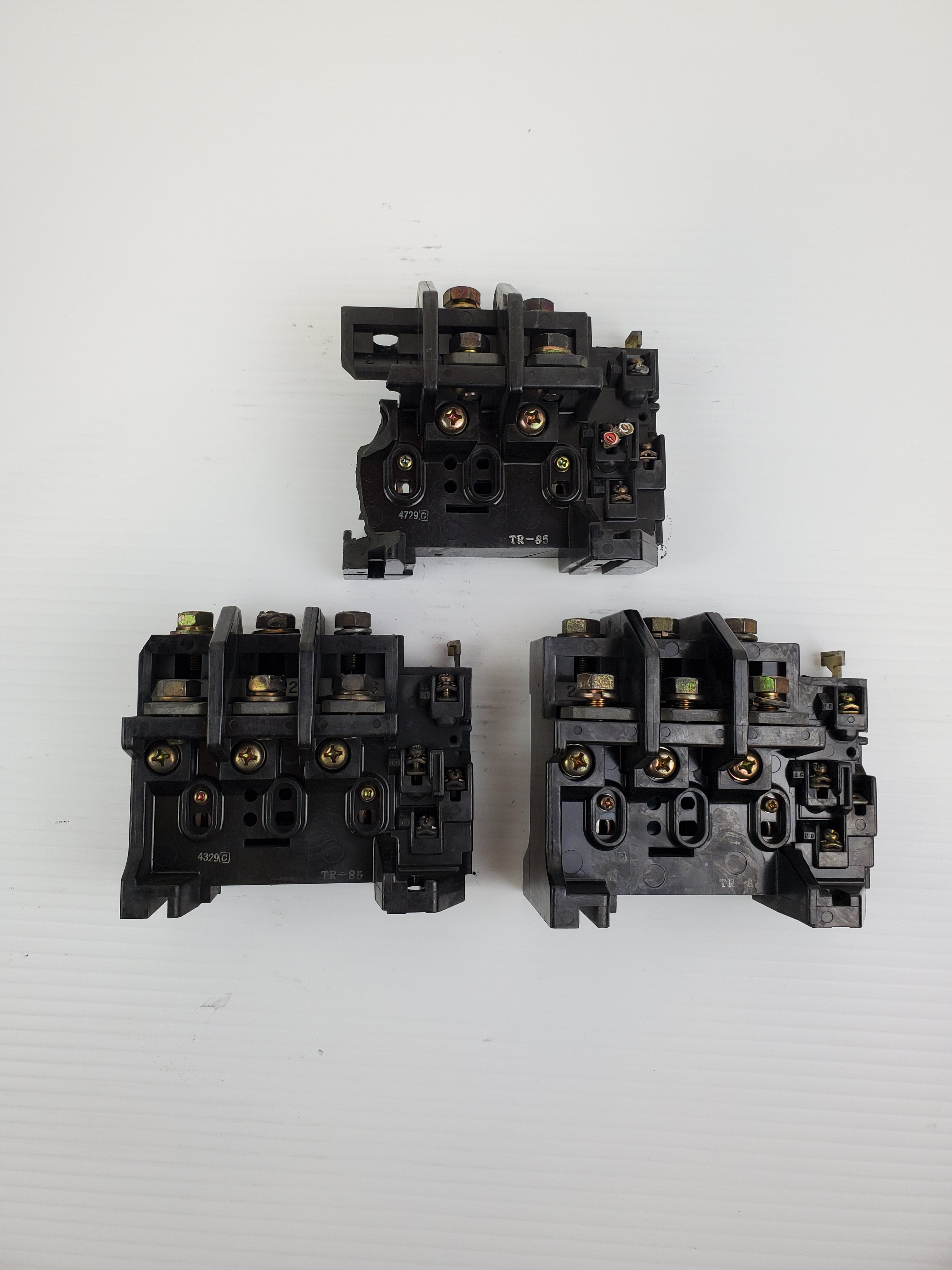 Fuji Electric JEM TR-6N Thermal Overload Relay TR6N (Lot of 3)