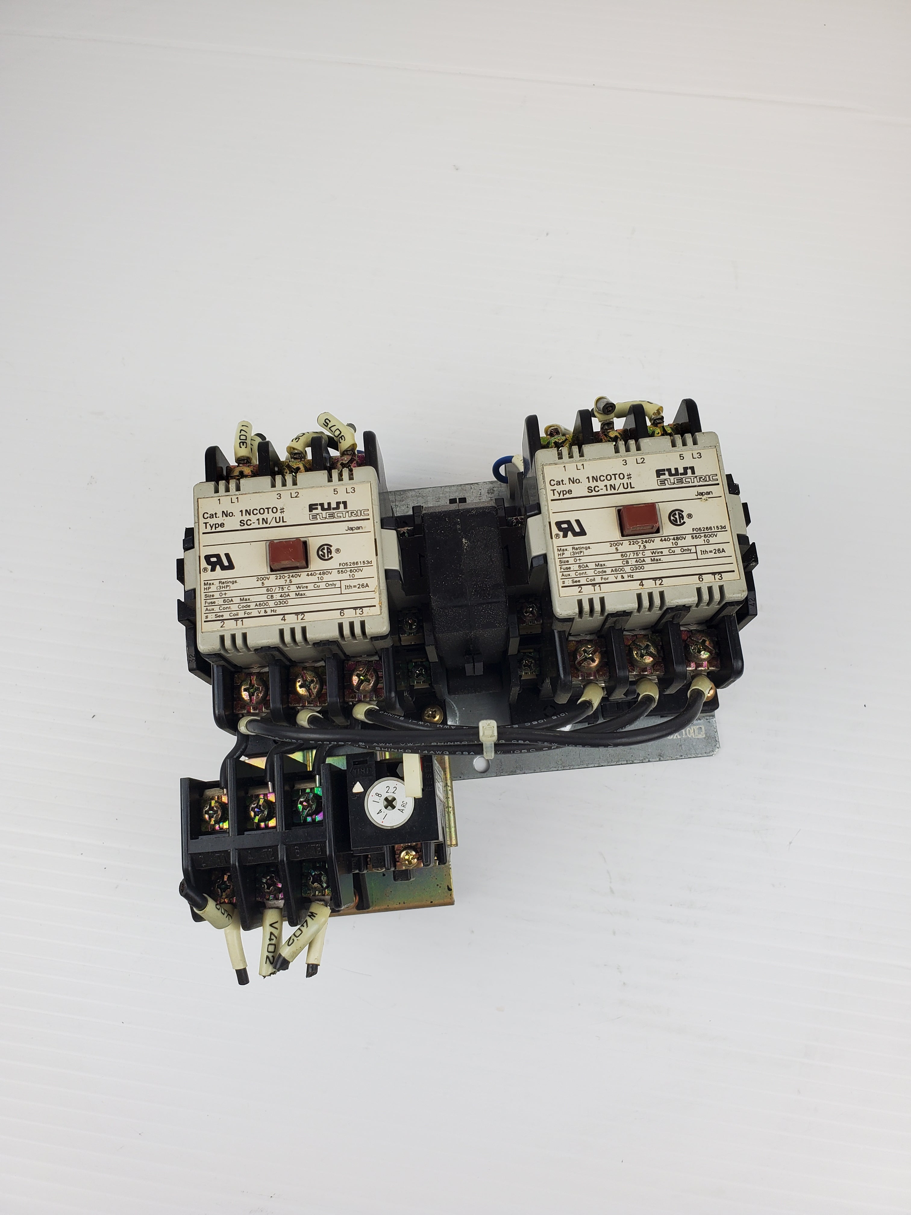 Fuji Electric SC-1N/UL Contactors With JEM IEC Thermal Overload Relay