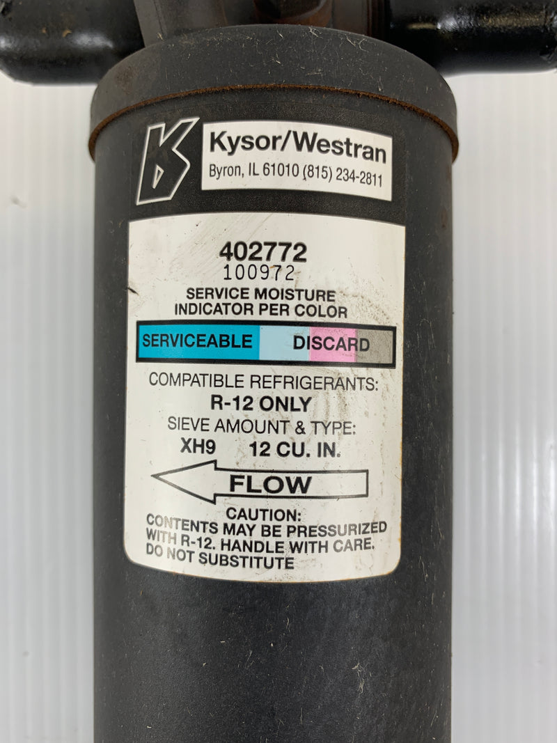 Kysor Westran 402772 Drier Filter XH9