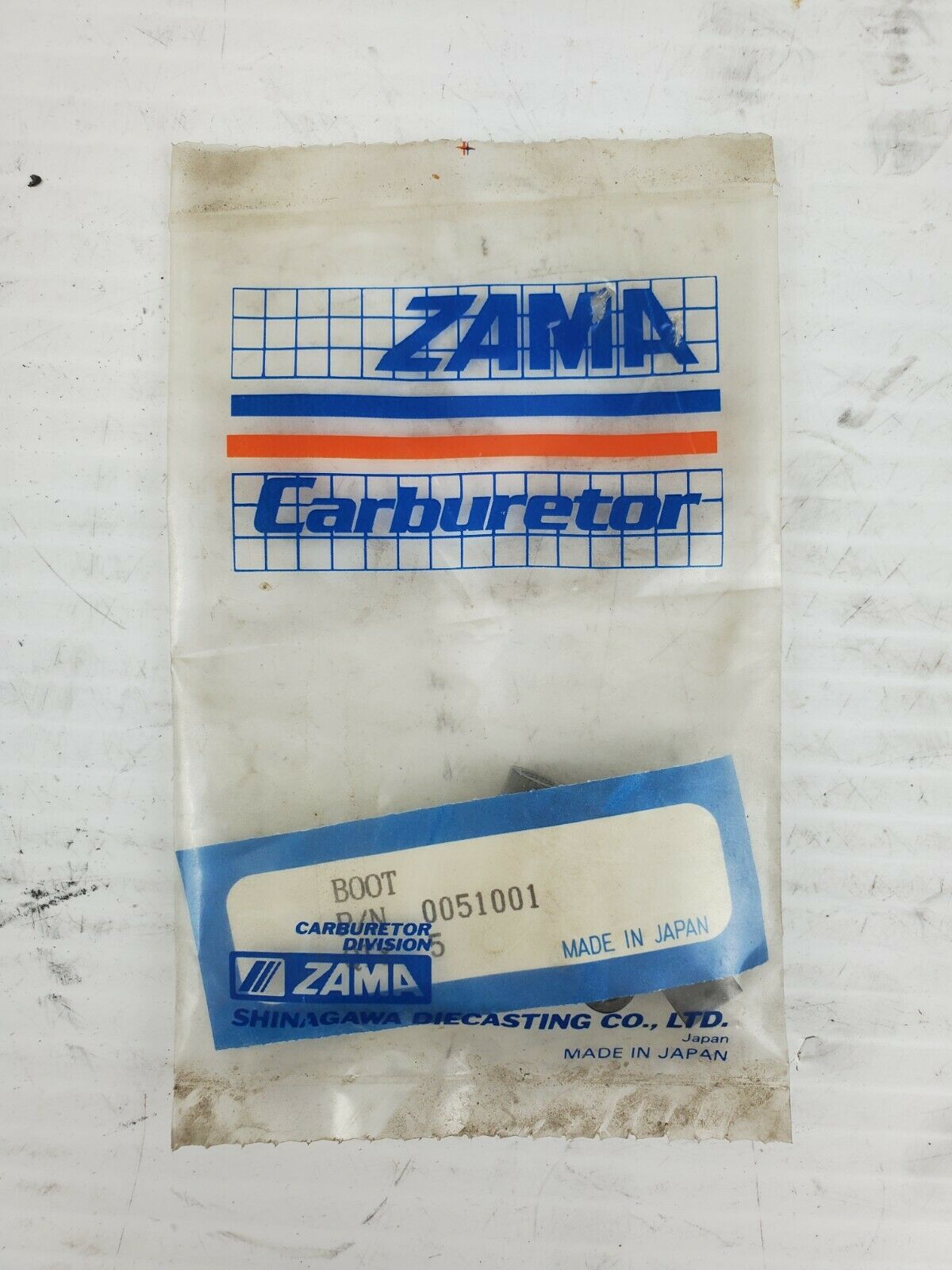 Zama Carburetor 0051001 Boot Quantity 5