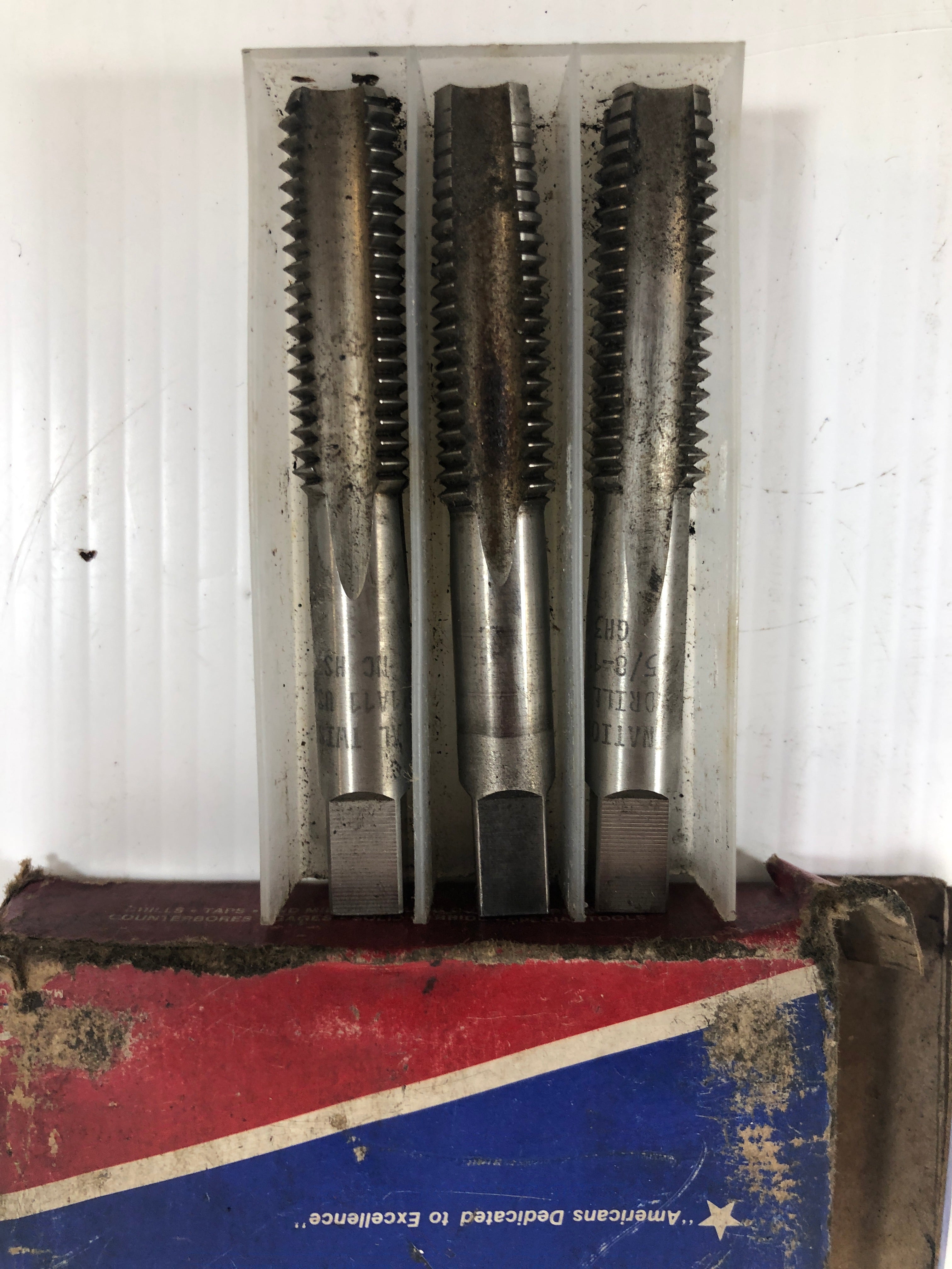 National Twist Drill 5/8-11 NC HS GH3 Box of 3