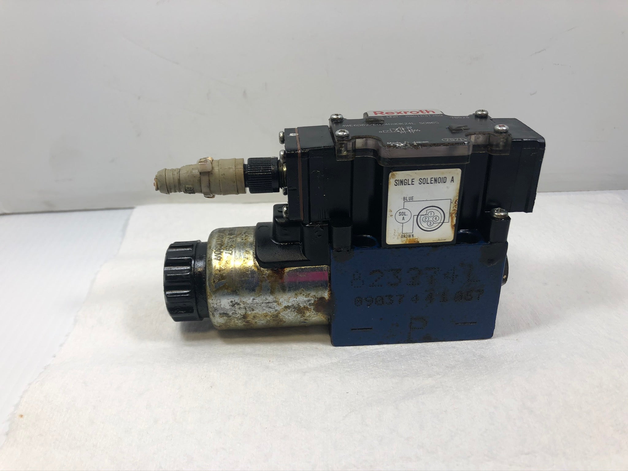 Rexroth 4WE6D62-EG24N9DK24L SO865 Hydraulic Solenoid Valve
