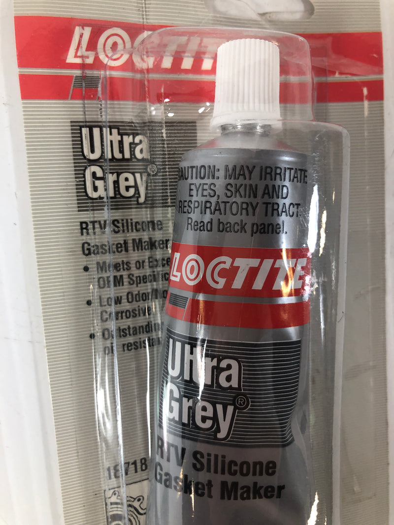 Loctite Ultra Grey RTV Silicone Gasket Maker 2.36 Ounce Tube 18718