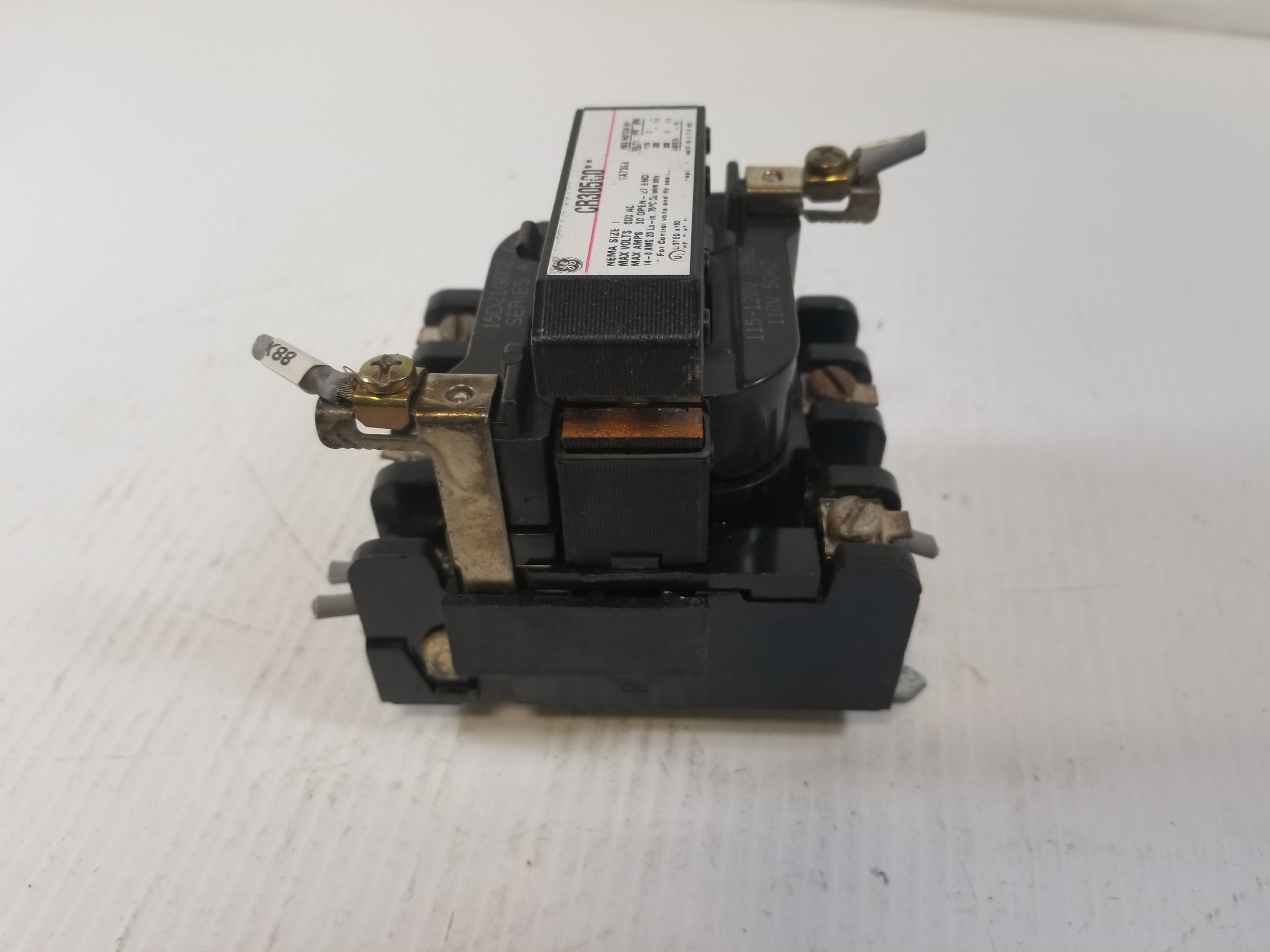 GE CR305CO Size 1 Contactor 15D21G002 120VAC Coil