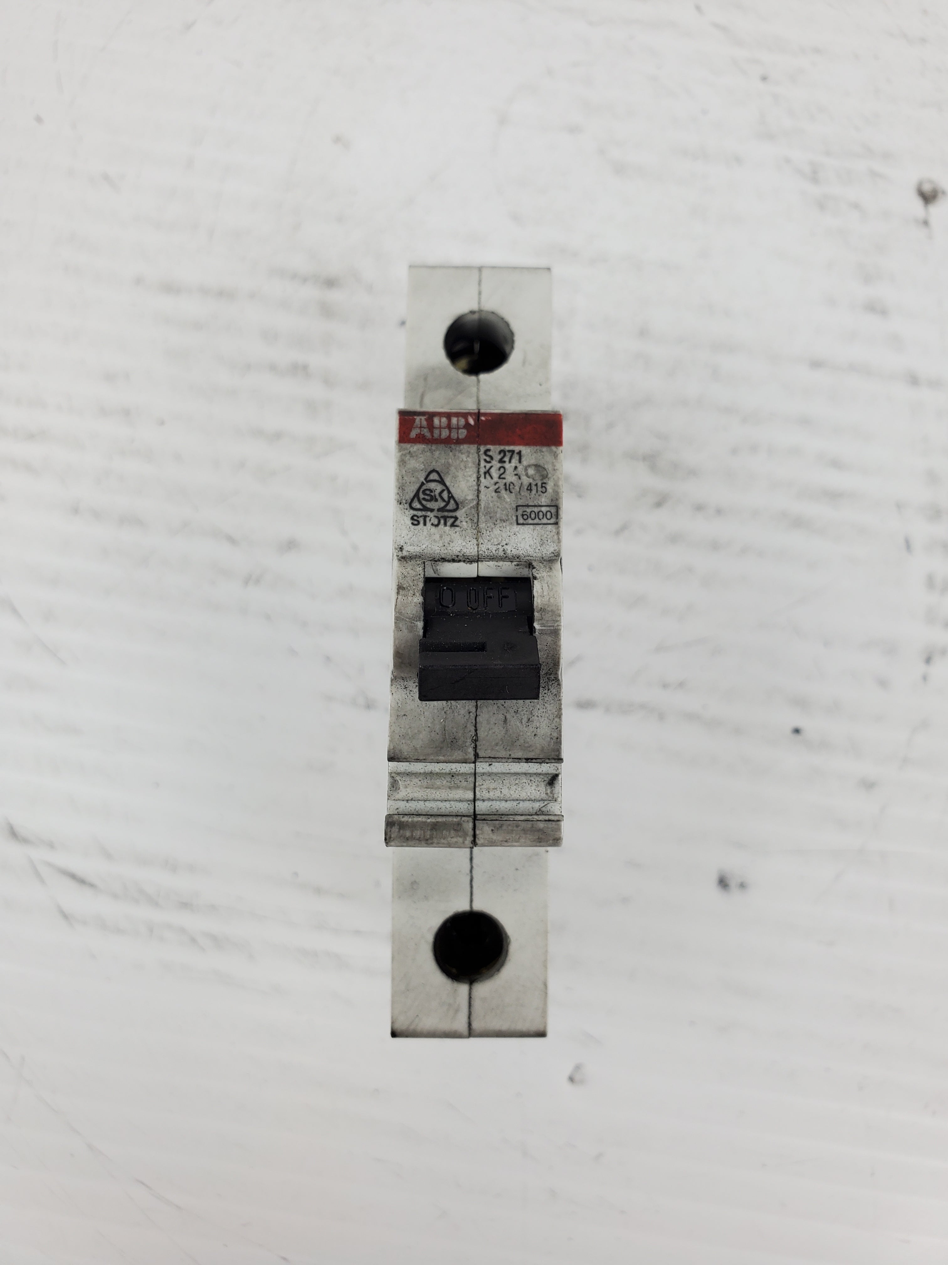 ABB S271 K2A Circuit Breaker 240/415 6000