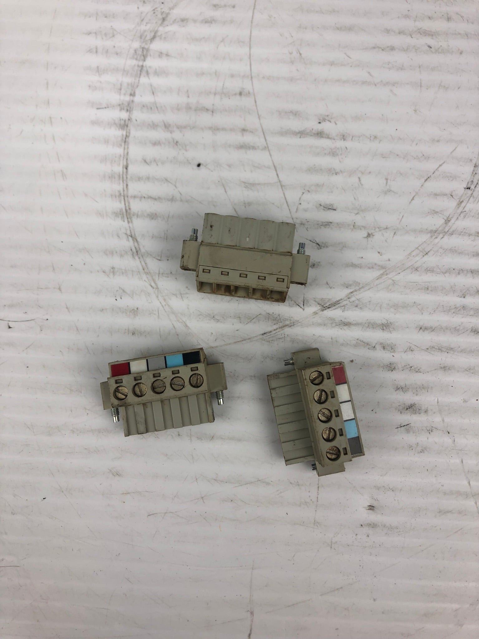 Phoenix Contact MSTB2.5 -5.08 5 Connector Terminal Block - Lot of 3