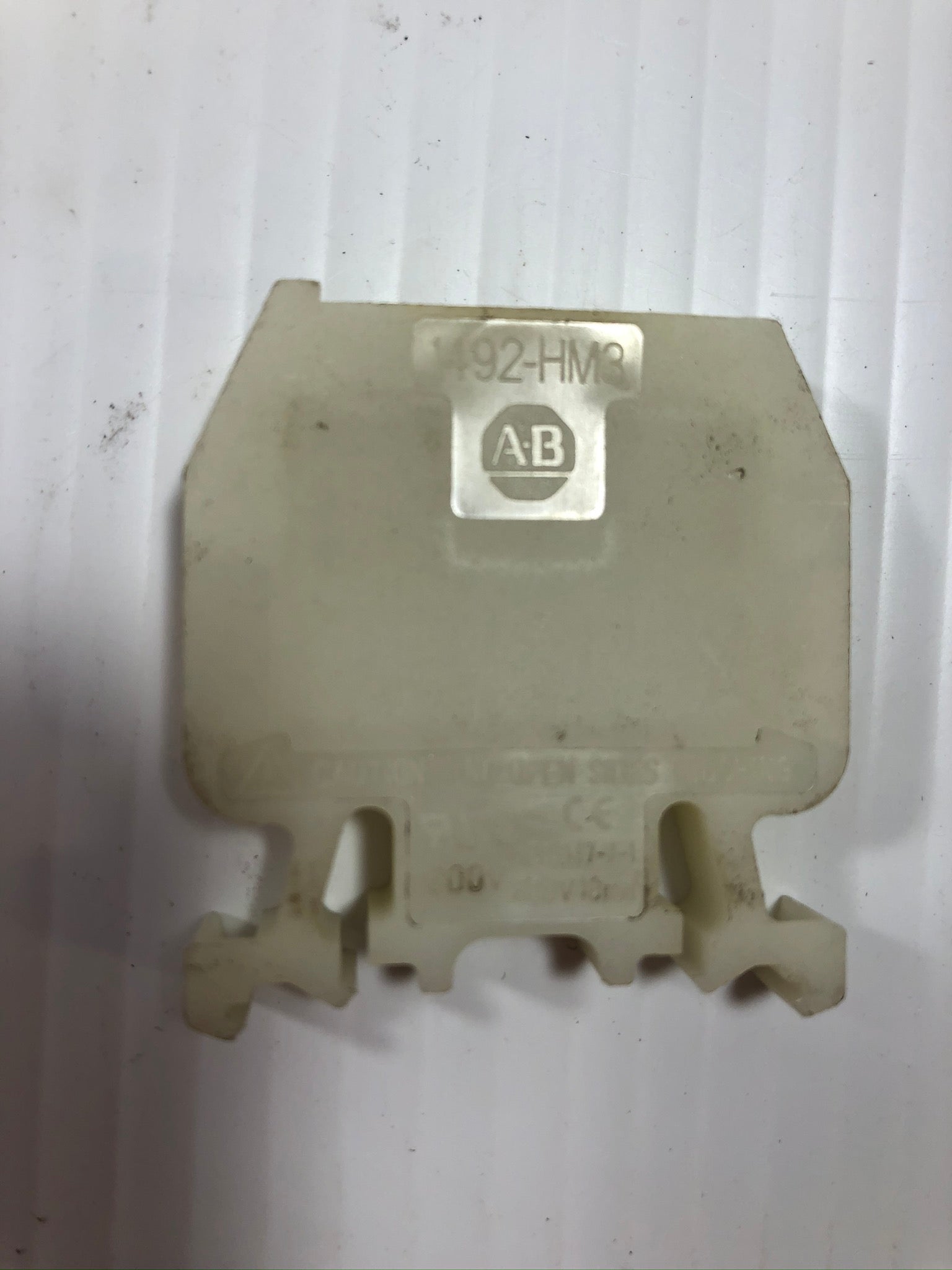 Allen-Bradley 1492-HM3 Terminal Block White - Lot of 3