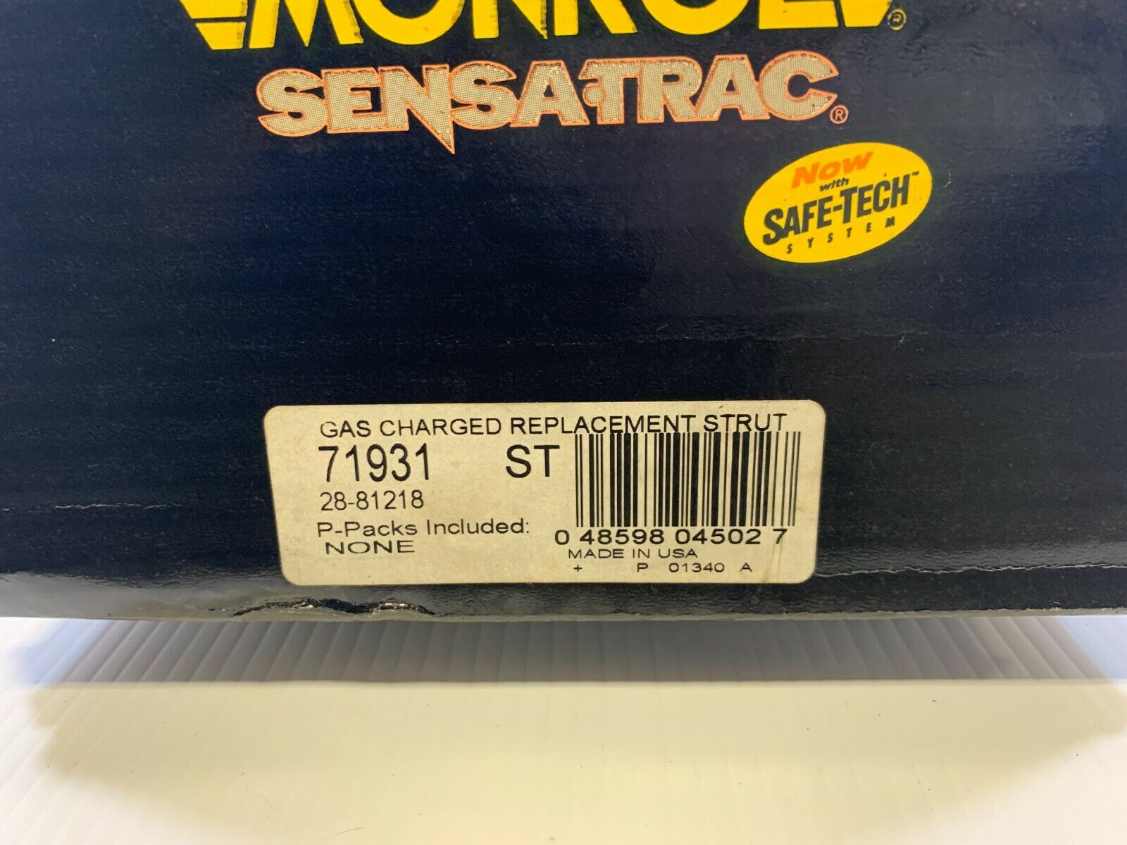 Suspension Strut-Sensa-Trac Strut MONROE SHOCKS/STRUTS 71931