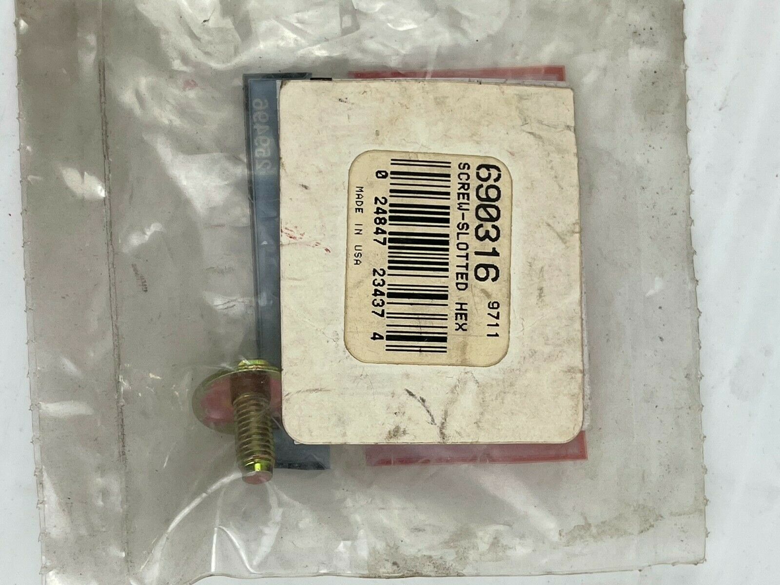 Briggs & Stratton Slotted Hex Screw 690316