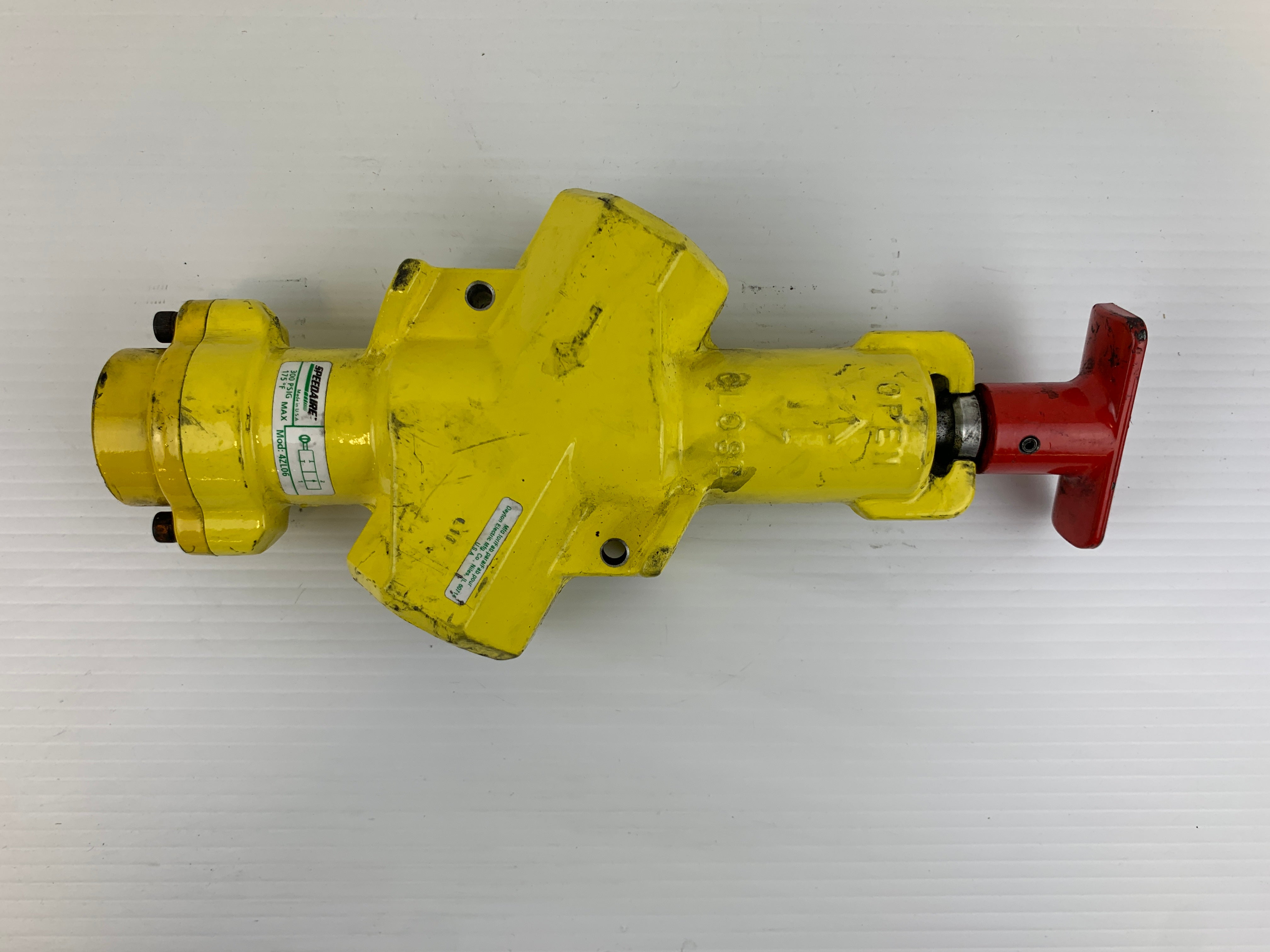 Speedaire Lockout Valve 4ZL06 300 PSIG