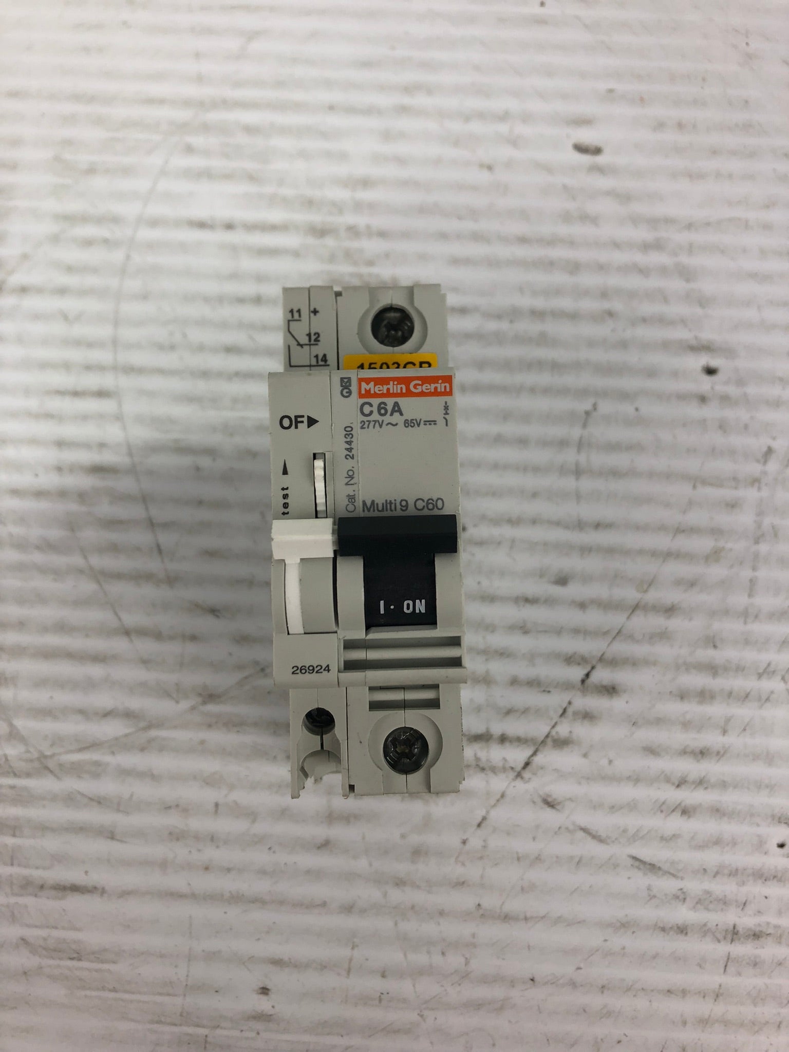Merlin Gerin C6A Circuit Breaker 24430 277V-65V