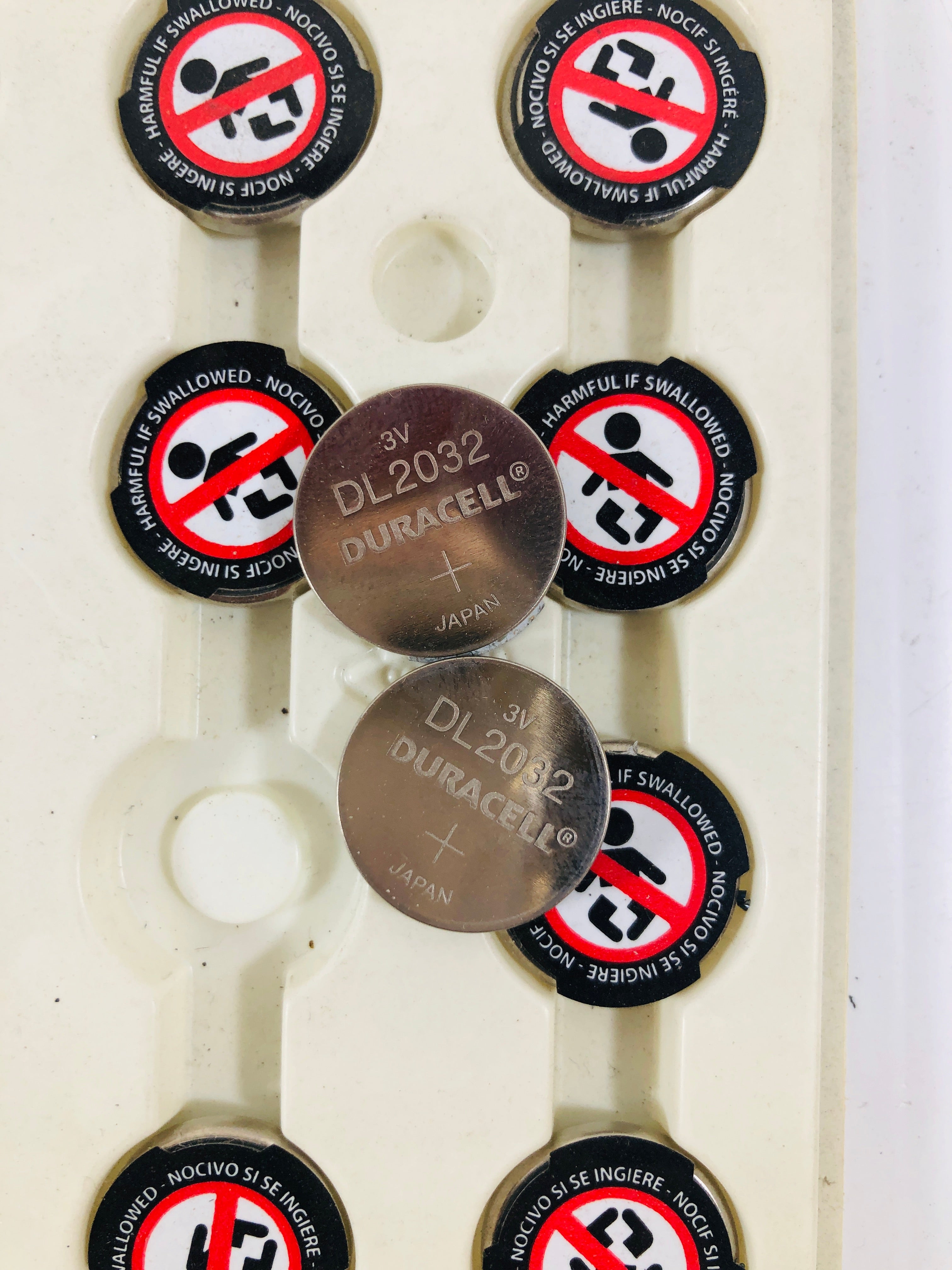 Duracell Button Battery DL2032 Lot of 25