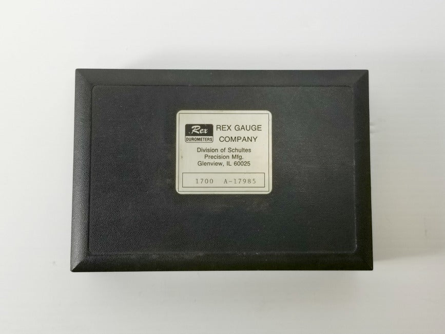 Rex Durometer Gauge 1700 Type A-17985 Vertical Precision Tool with Case