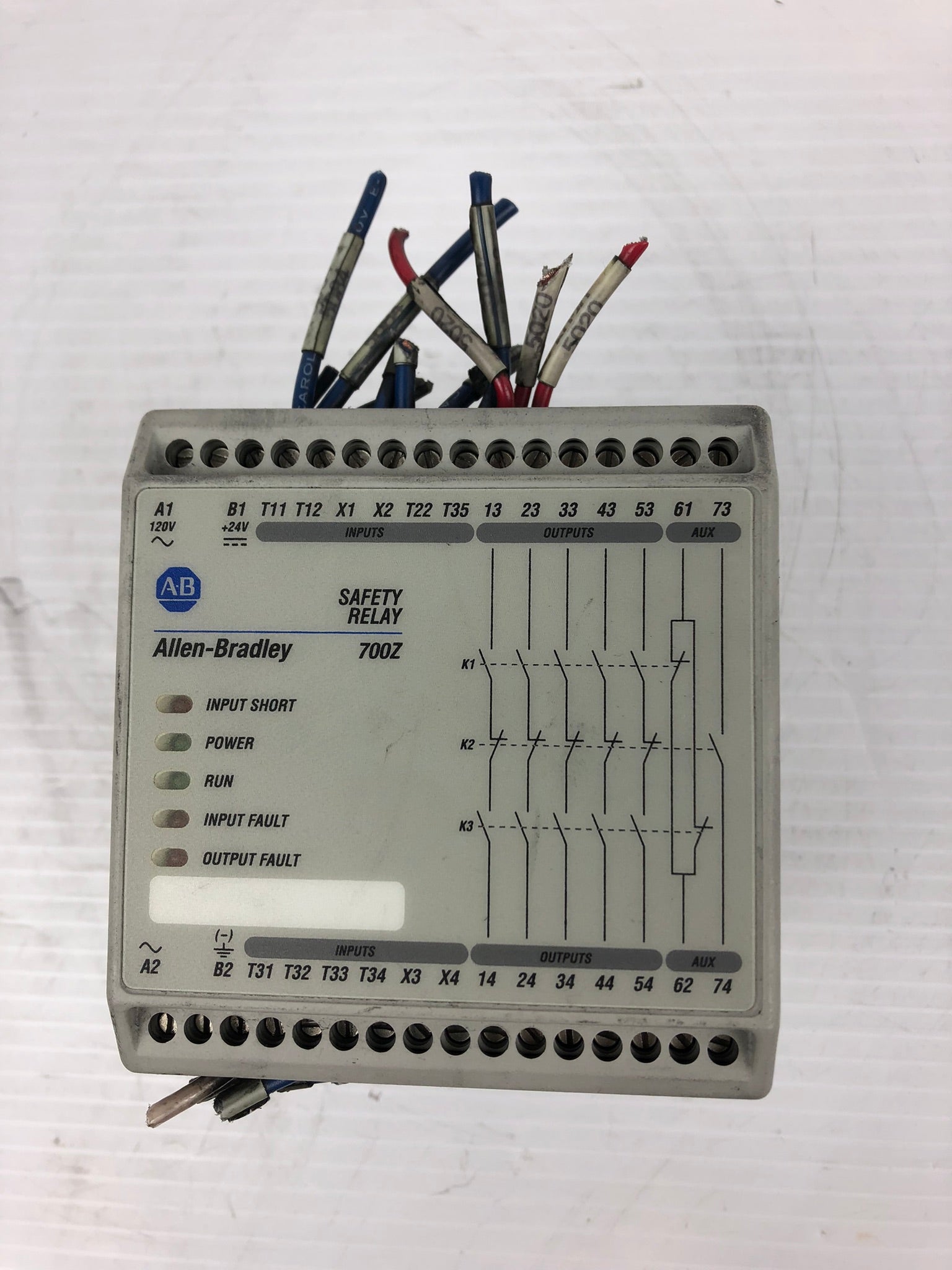 Allen-Bradley 700-ZBR-520AZ1 Safety Relay Series A 120 V 50/60 Hz