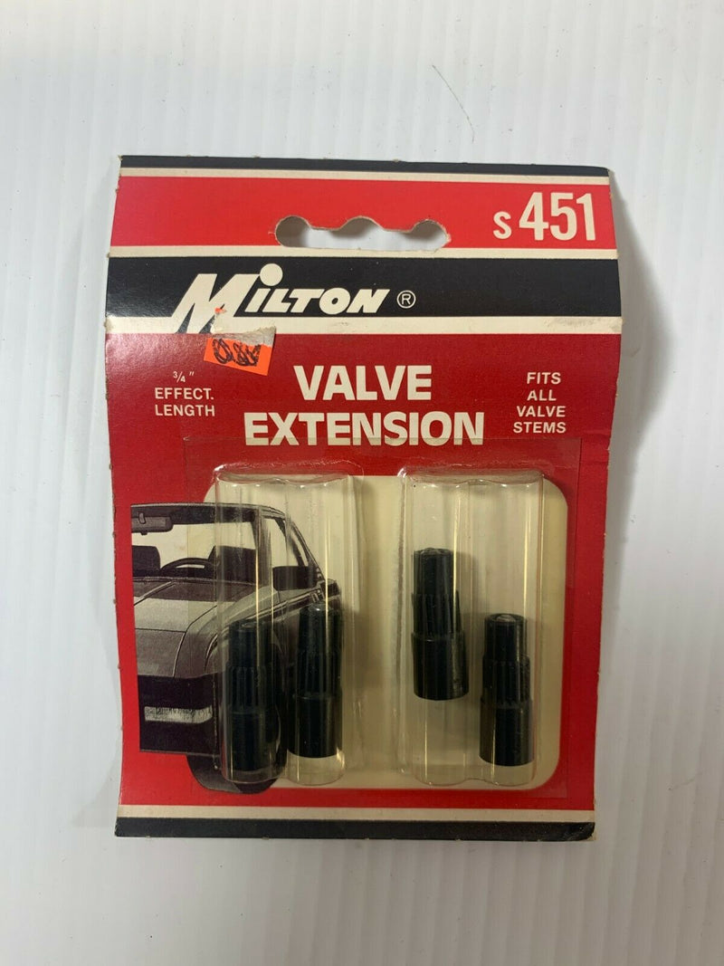 Lot of 6 Milton Valve Extensions s451 3/4" Length