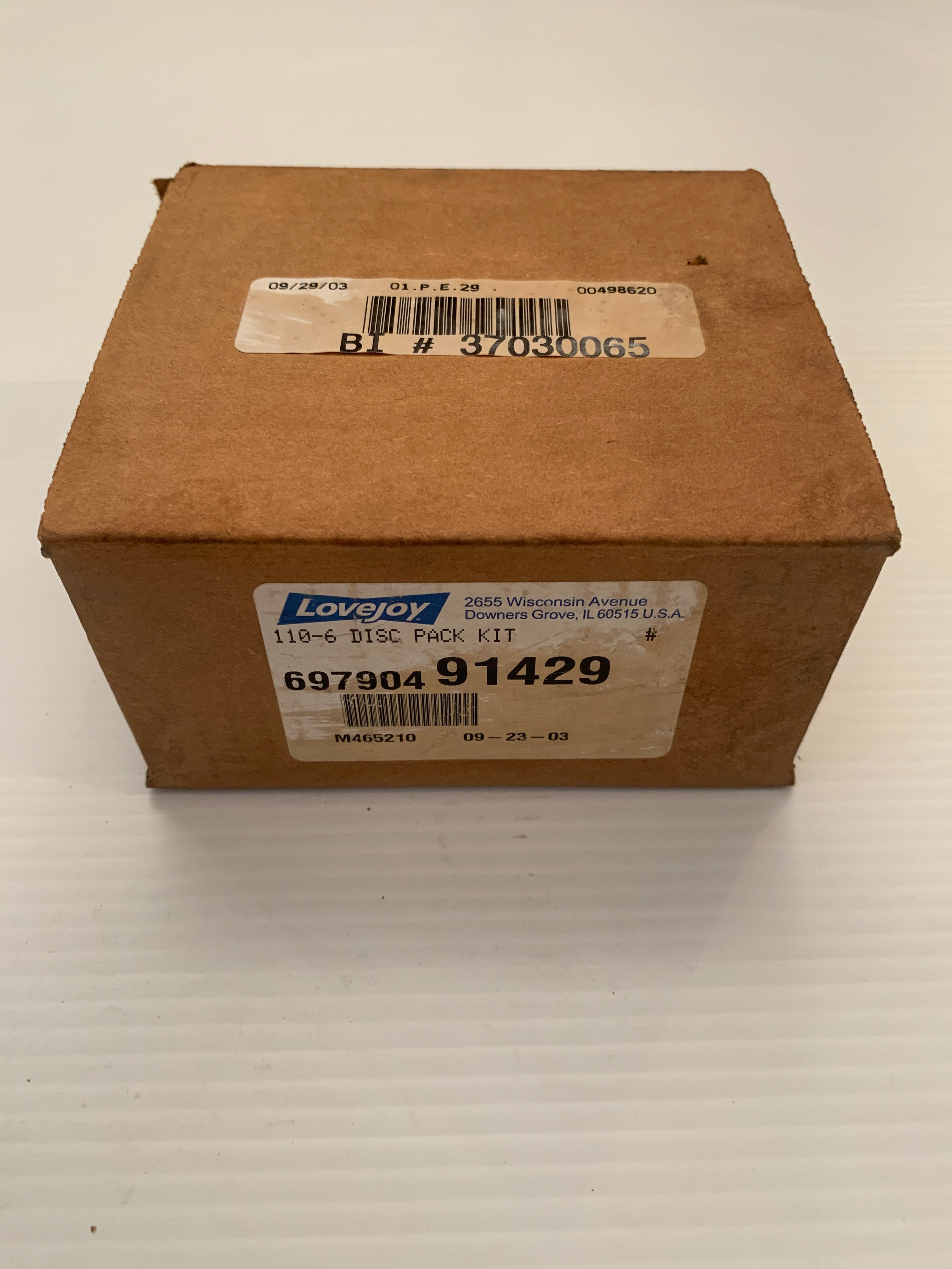 Lovejoy 91429 Disk Pack Kit