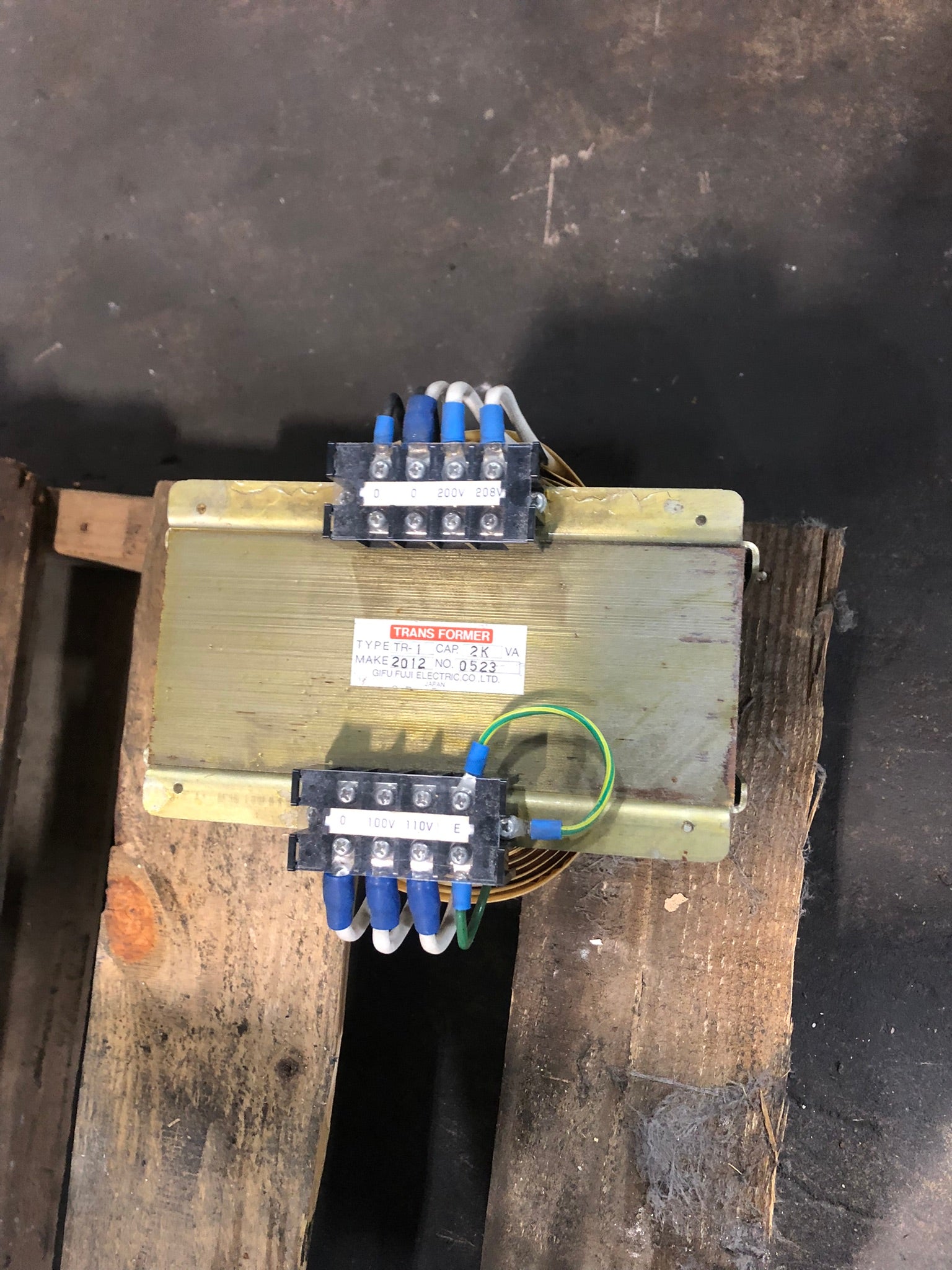 Fuji Electric TR-1 Transformer 2kVa Capacity 0523