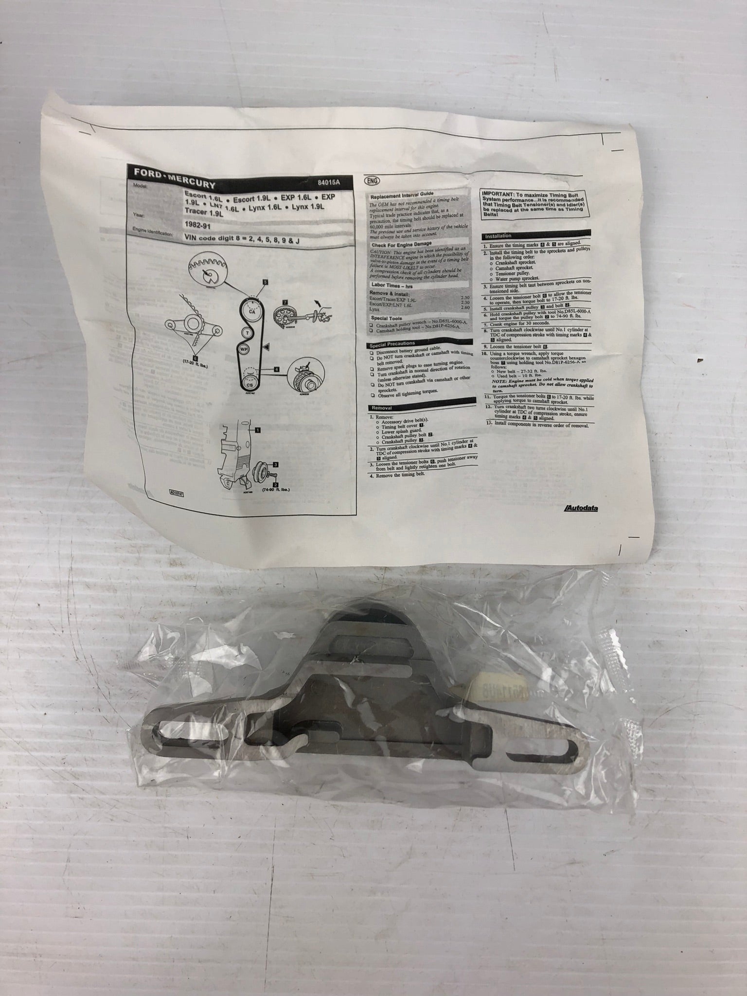 Dayco 84015 Engine Timing Belt Component Kit 85114