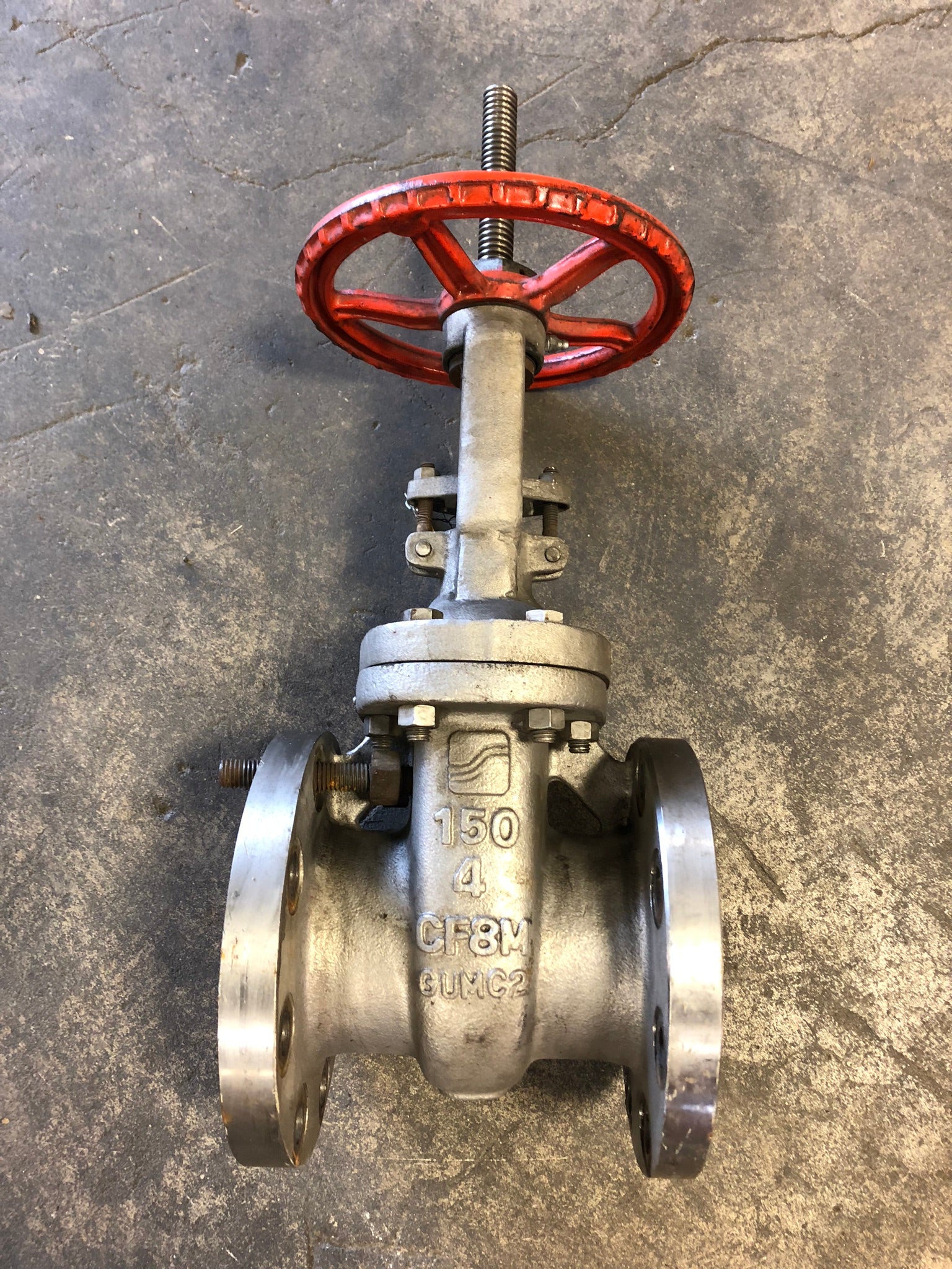CF8M 4" Suction Block Valve 150 GUMC2