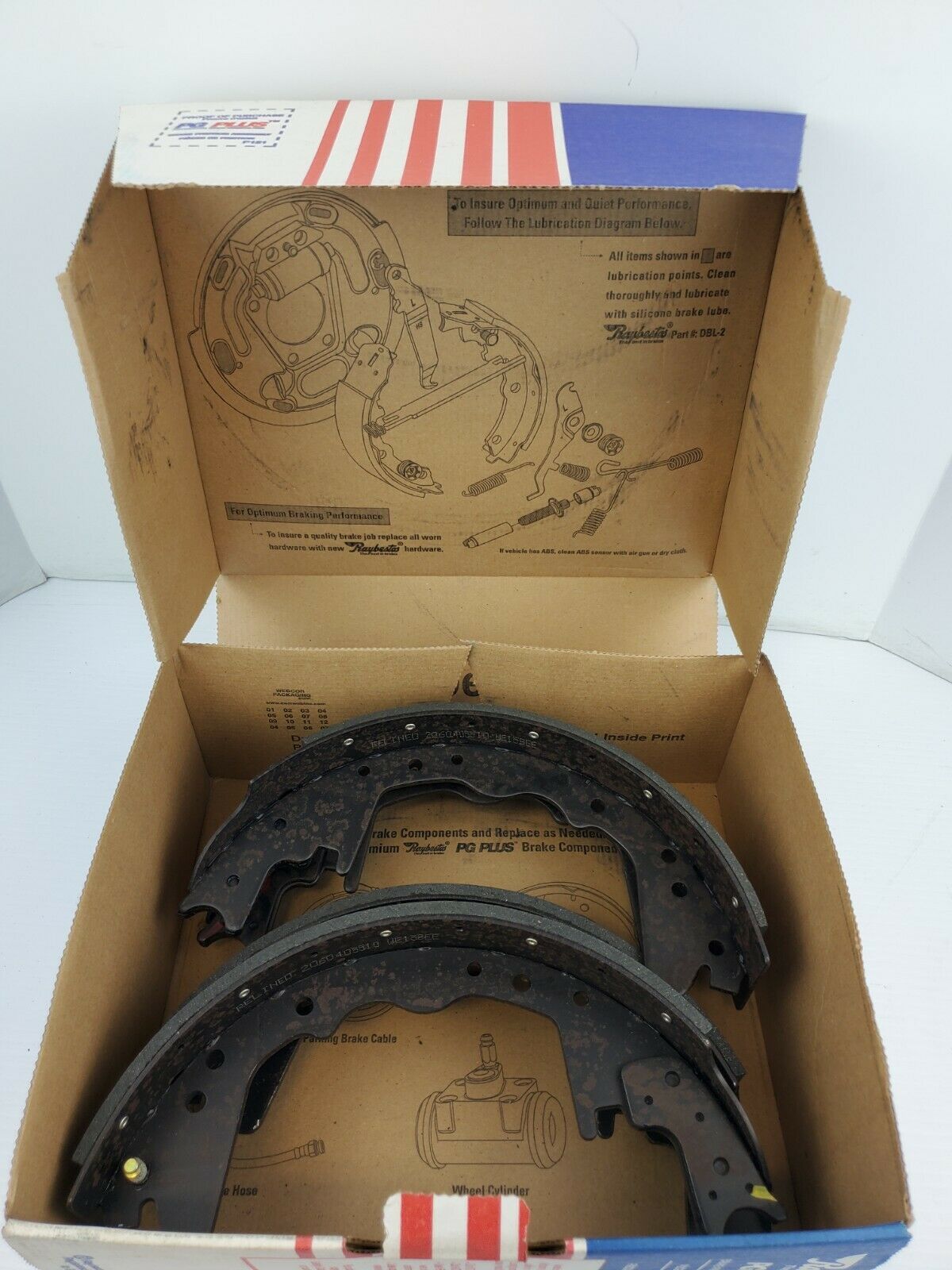 Raybesto 316PG Breaker Relined Break Shoe PAB357NR