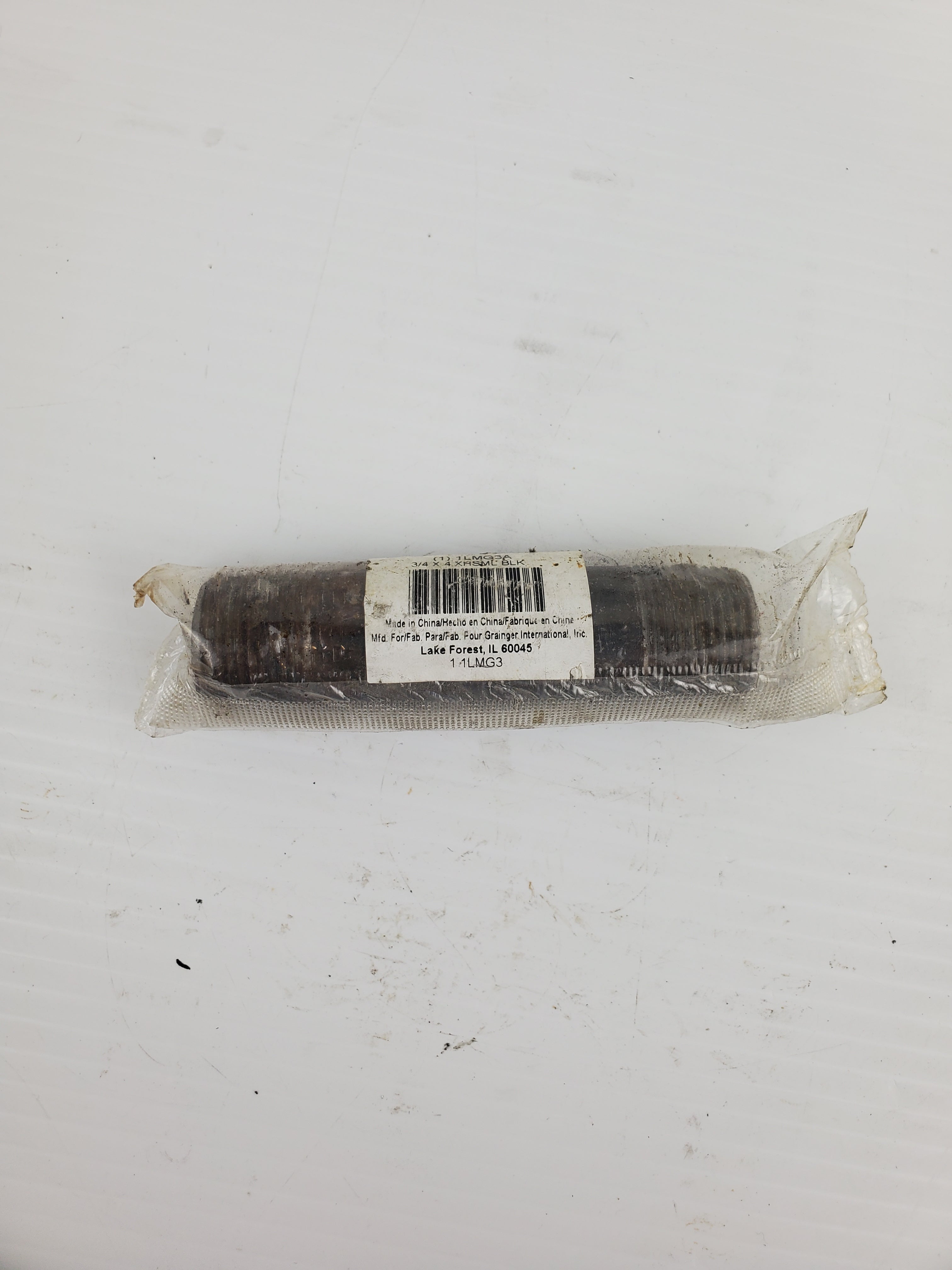 Stainless Steel Pipe 304 SCH40 3/4" x 4" XHSML BLK