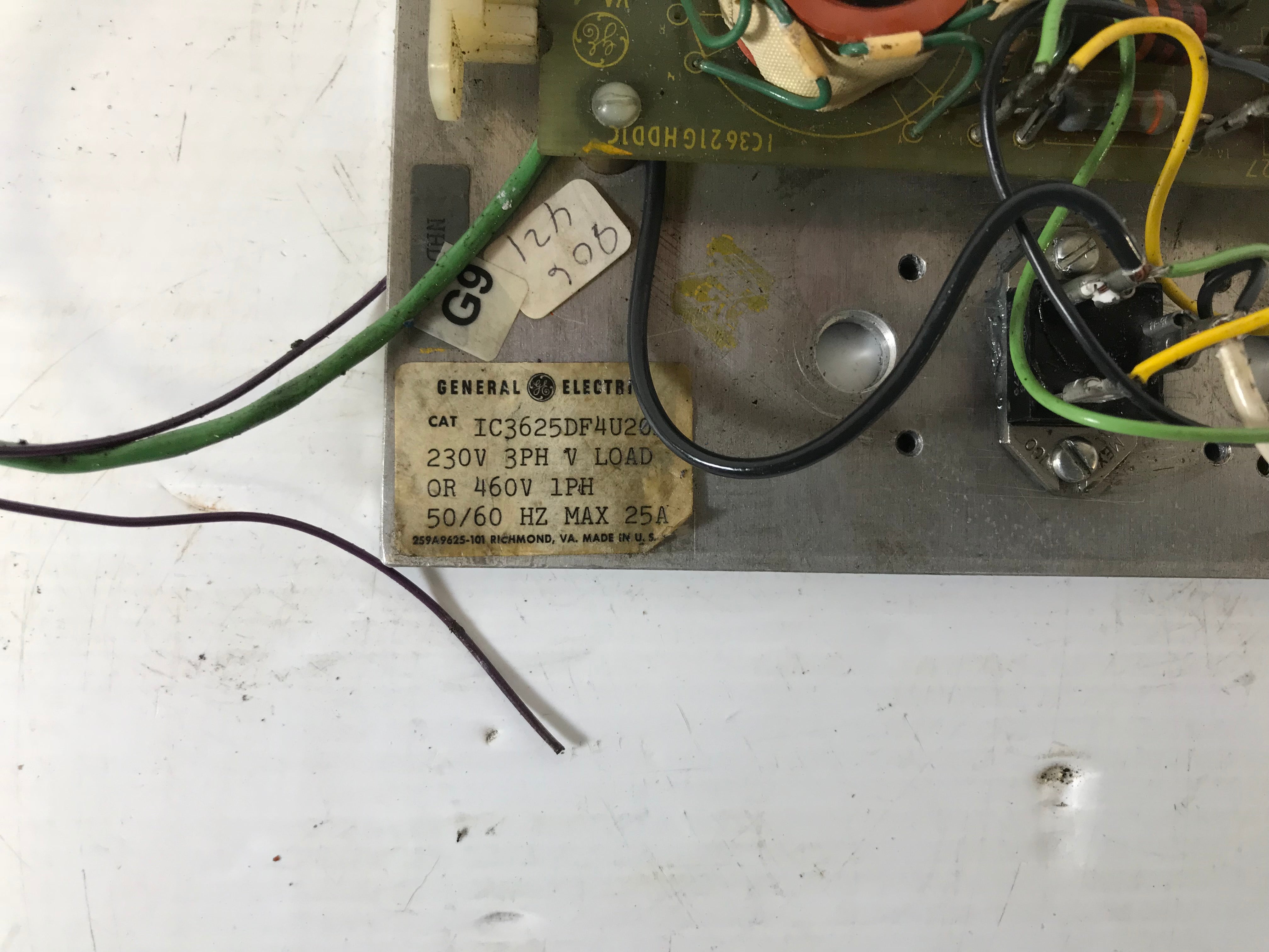 General Electric Circuit Board IC3625DF4U20M