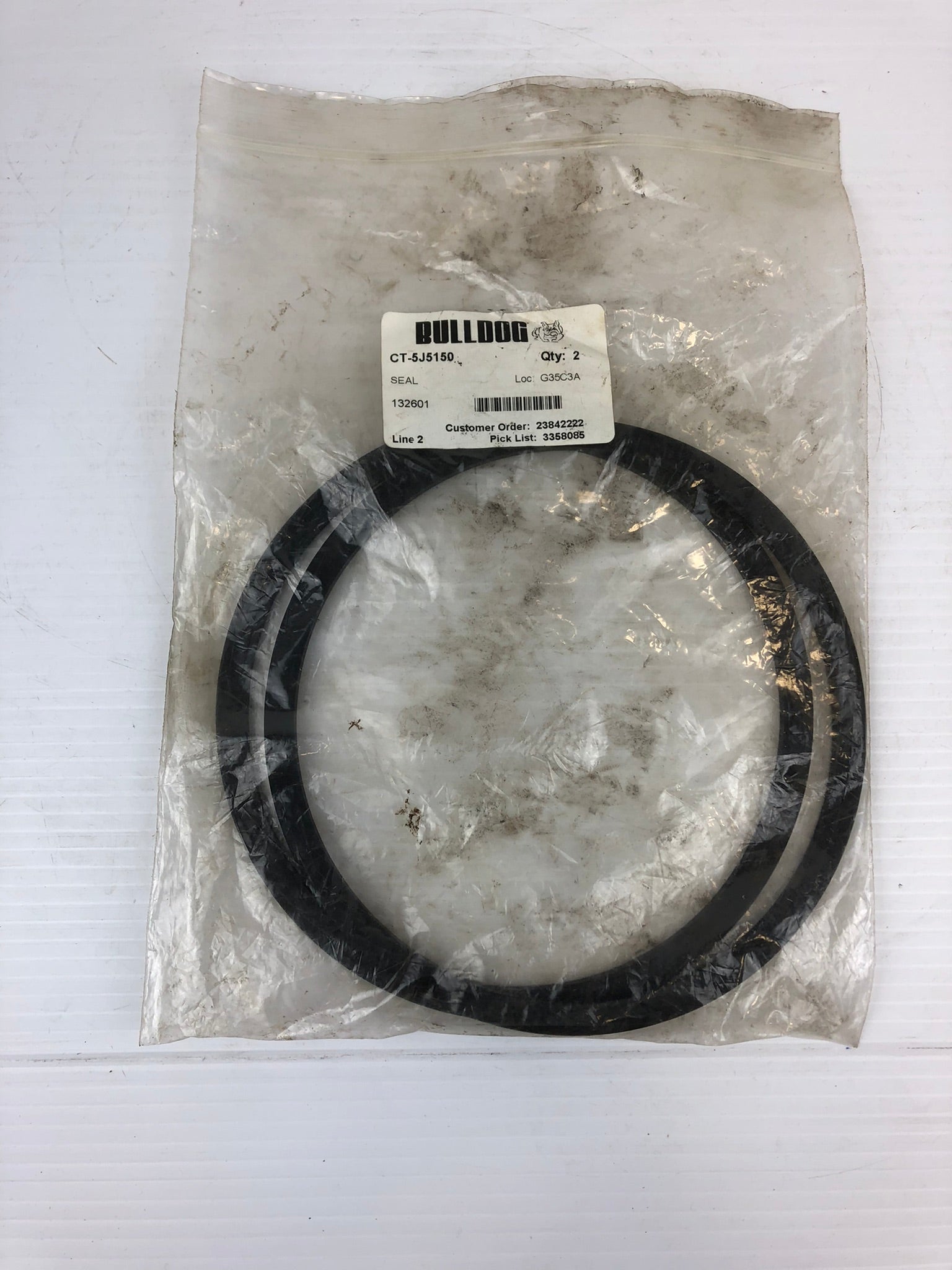 Bulldog CT-5J5150 Seal - Lot of 2