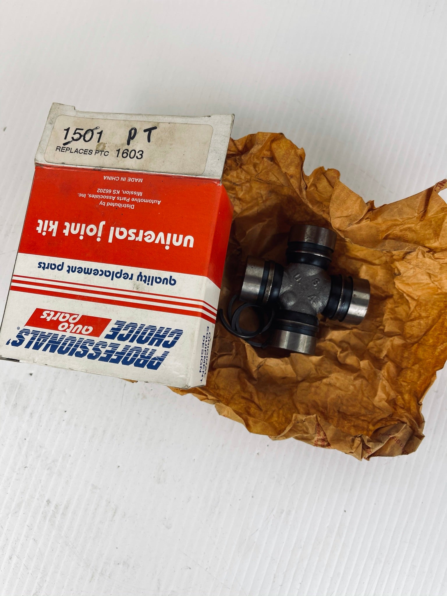 Professionals' Choice Universal Joint Kit 1501 Replaces PTC PT 1603