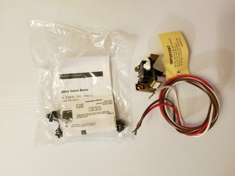 GE Circuit Breaker Accessory TEDAS2AB1R Auxiliary Switch For E150 1 AB Element