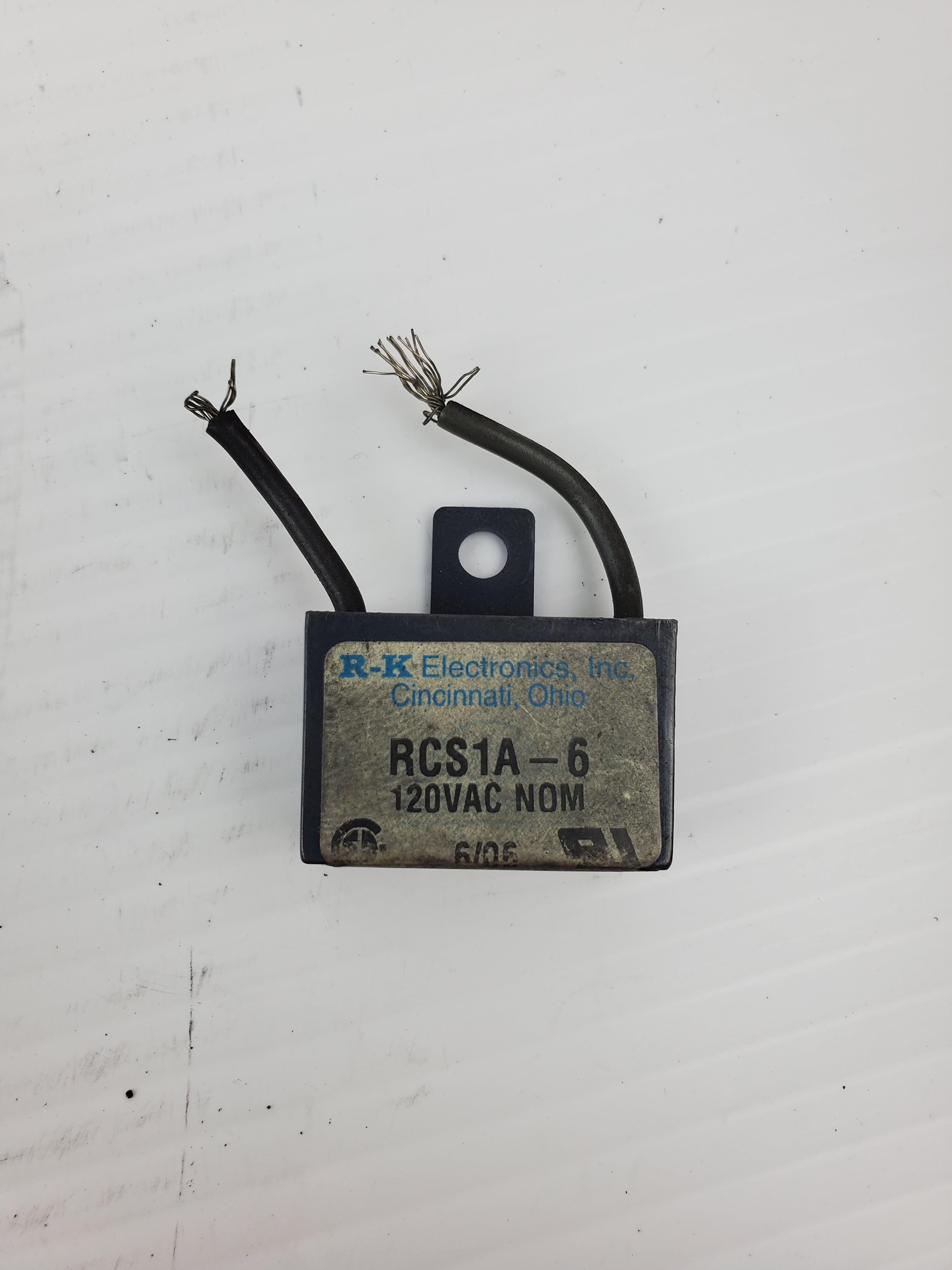 RK Electronics RCS1A-6 Suppressor 120VAC NOM 6/05