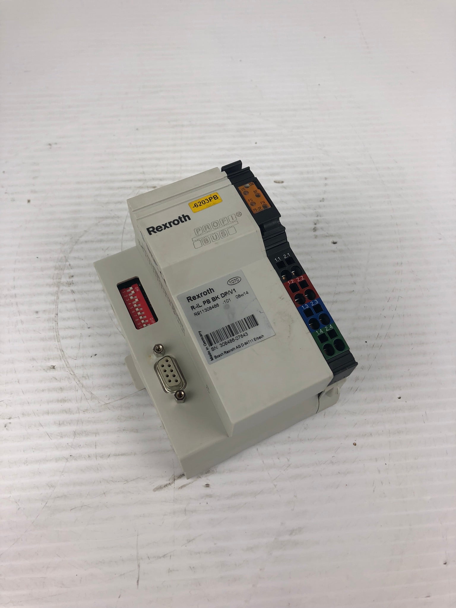 Rexroth R911308486 Profi Bus R-IL PB BK DP/V1 - PLC Module