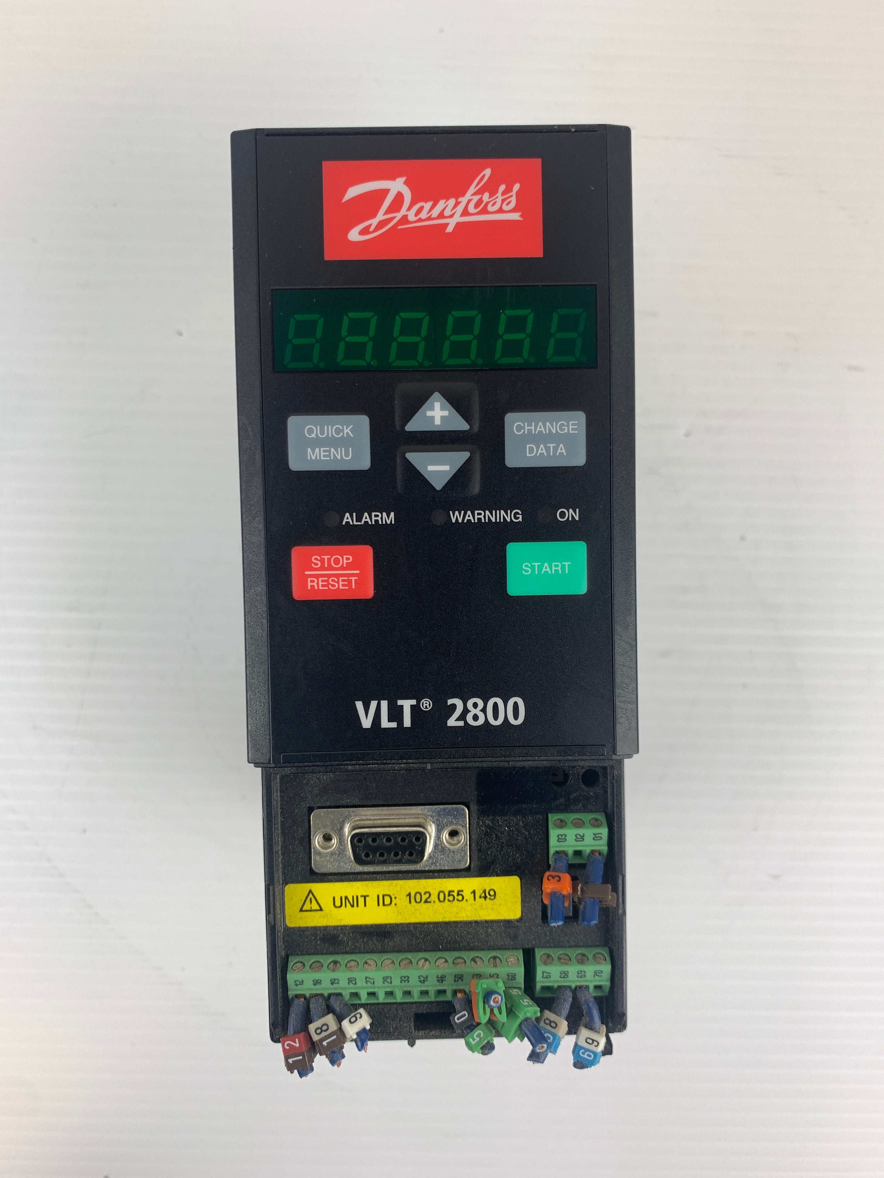 Danfoss VLT-2800 Variable Speed Inverter Drive 195N1013 No Panel