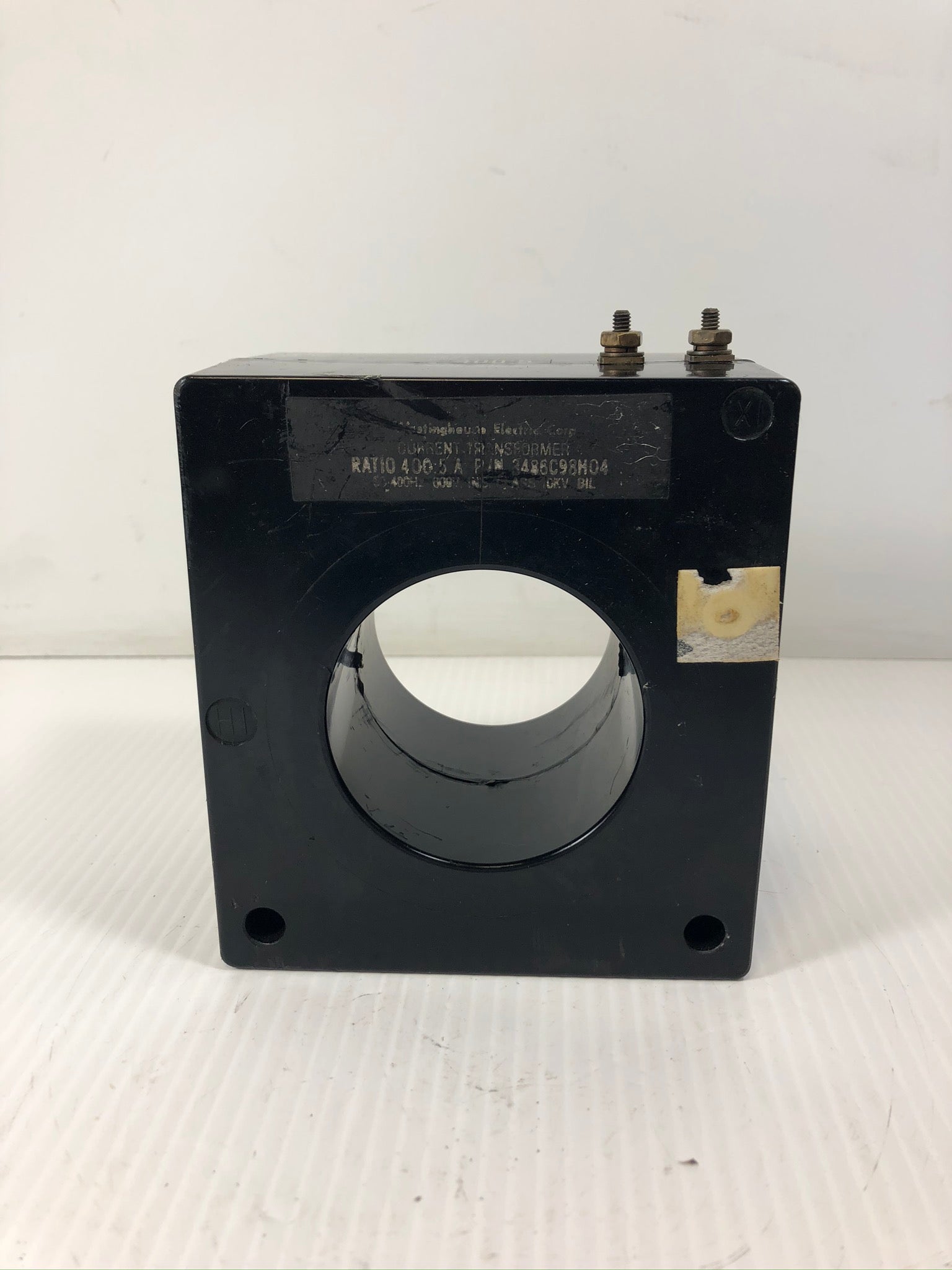 Westinghouse 3486C98H04 Current Transformer 400:5 Ratio 600V