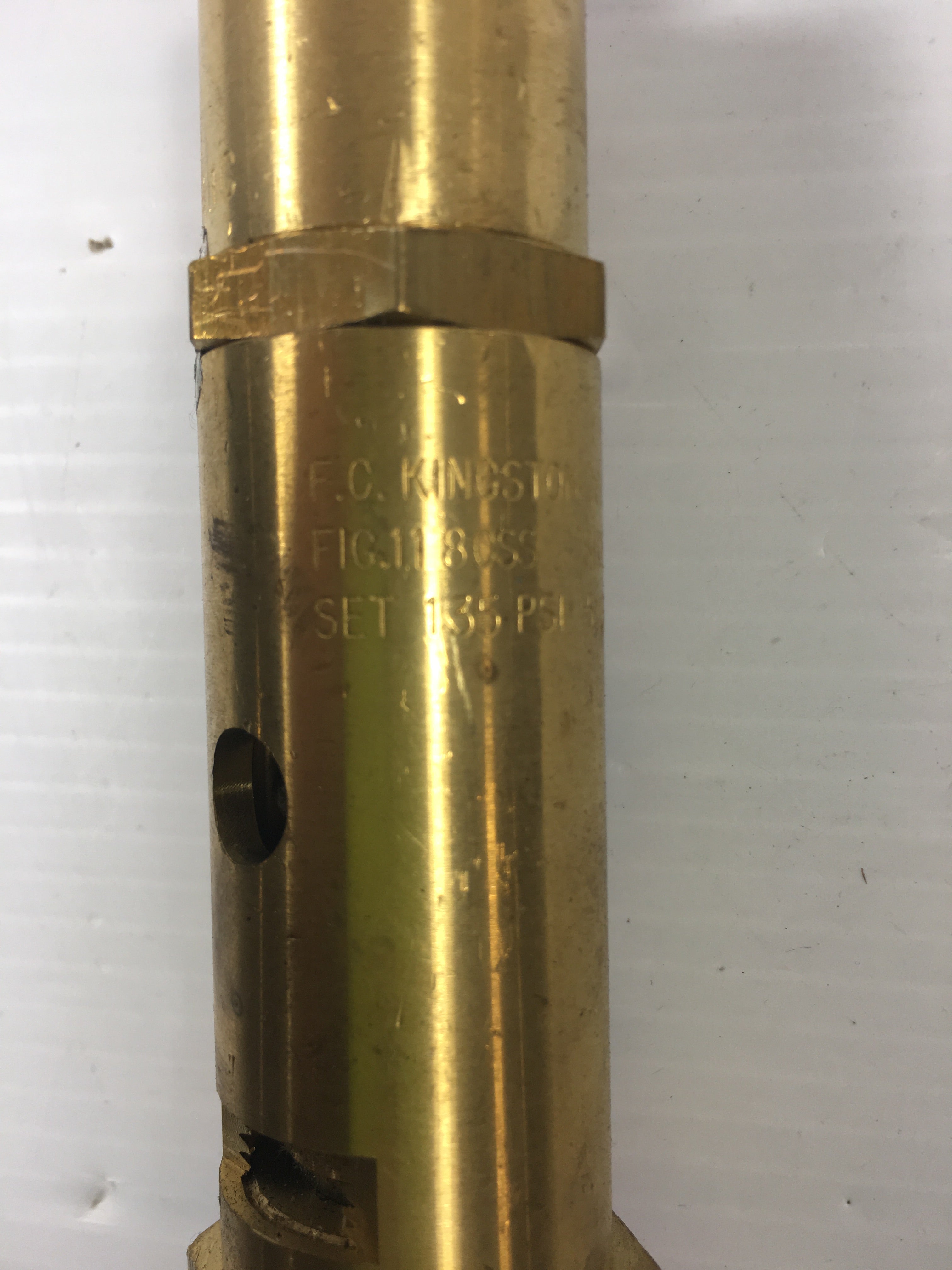 F.C. Kingston Valve Relief 118CSS 1" 135PSI