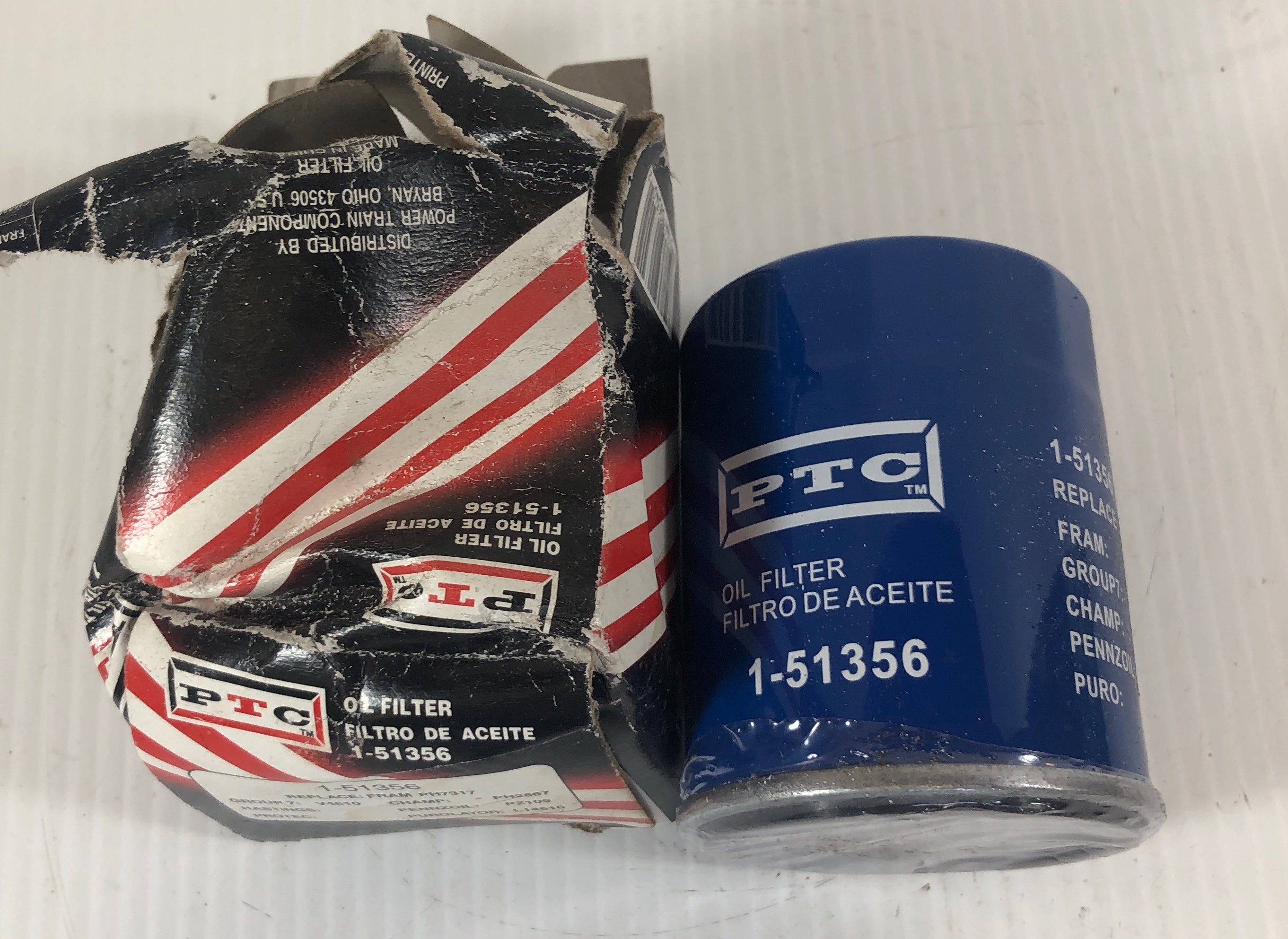 PTC Oil Filter 1-51356