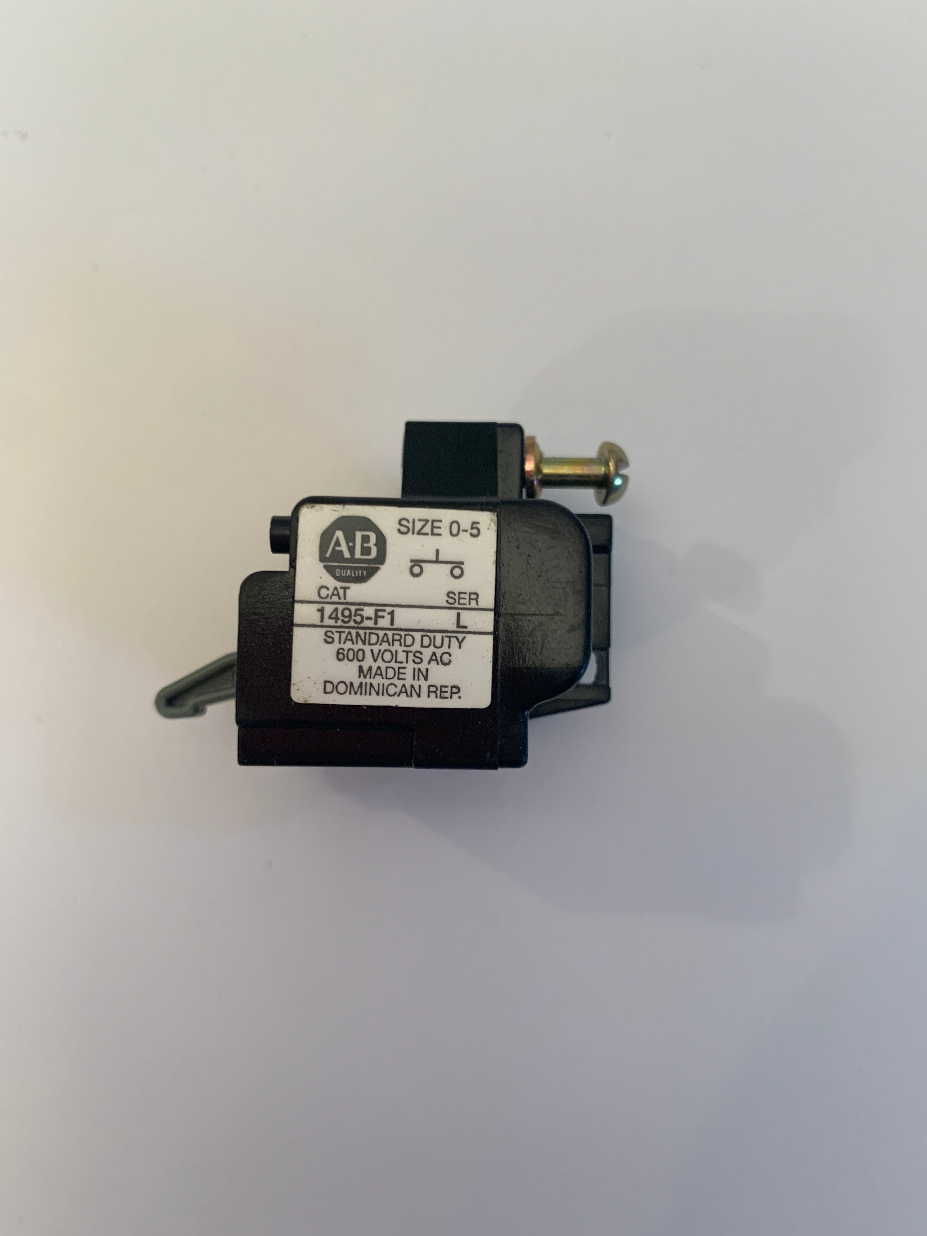 Allen-Bradley 1495-F1 Auxiliary Block Ser L