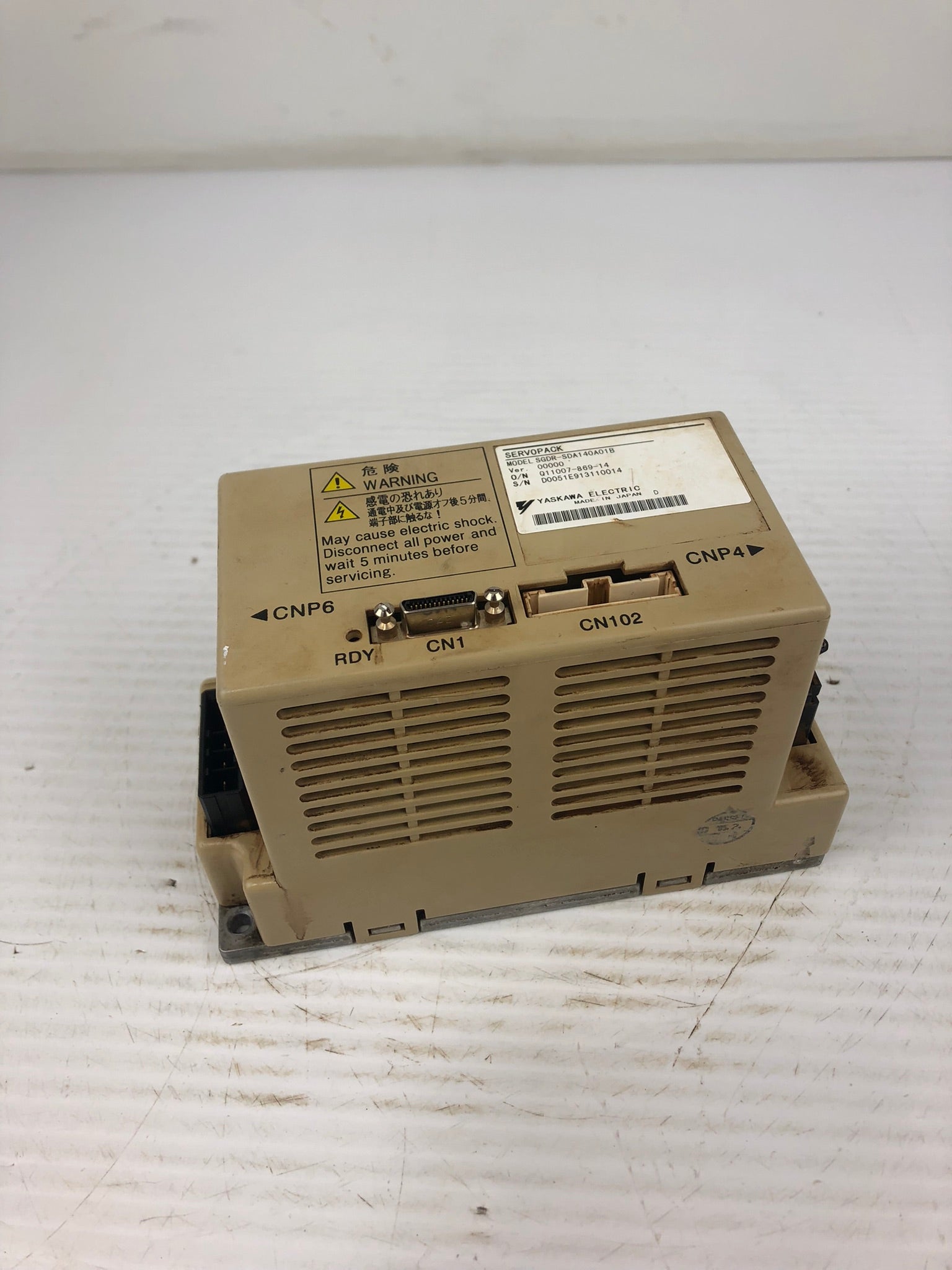 Yaskawa Electric SGDR-SDA140A01B Servopack Drive Ver. 00000